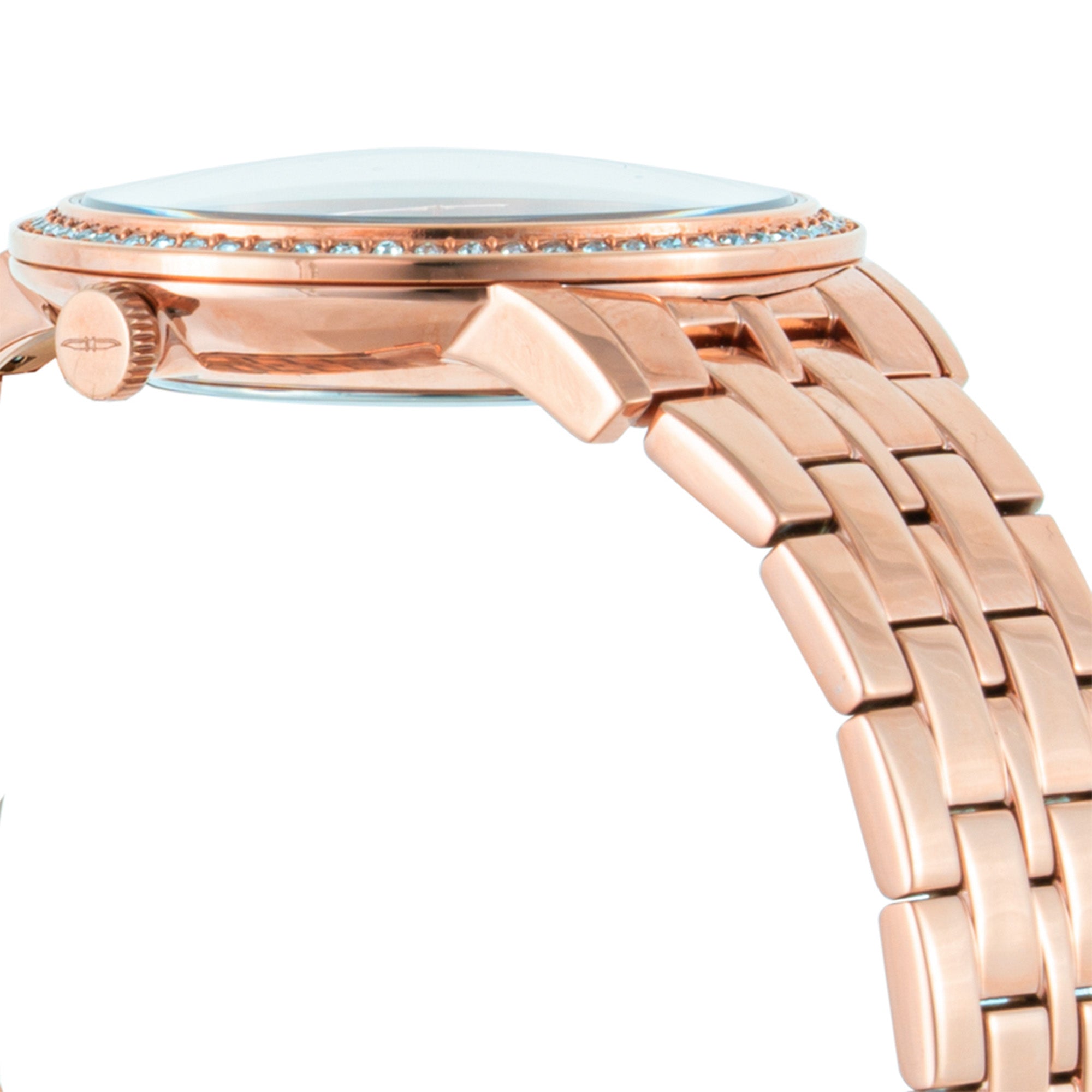 BLADE Intense Coral 3737L2RHR SS Case & Band Date Women's Watch