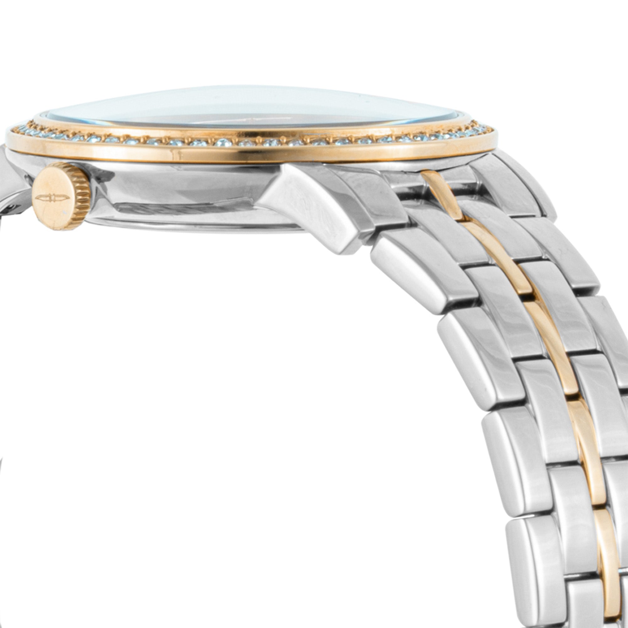 BLADE Intense Ivory 3737L2TST SS Case & Band Date Women's Watch