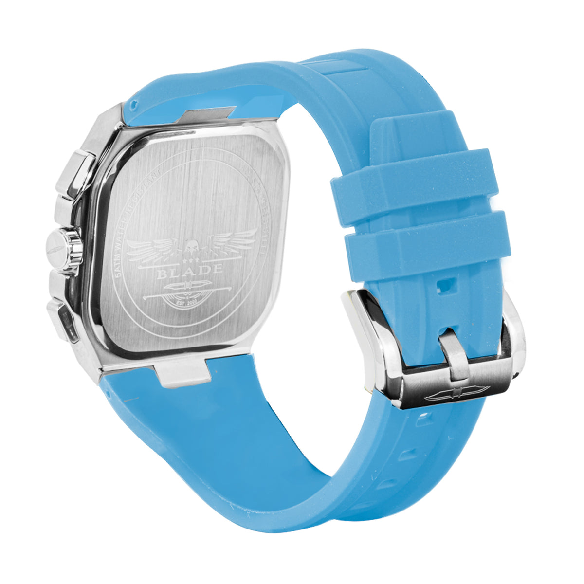 BLADE Glide Sky 3753G5SII SS & Silicone Strap Multifunction Men's Watch