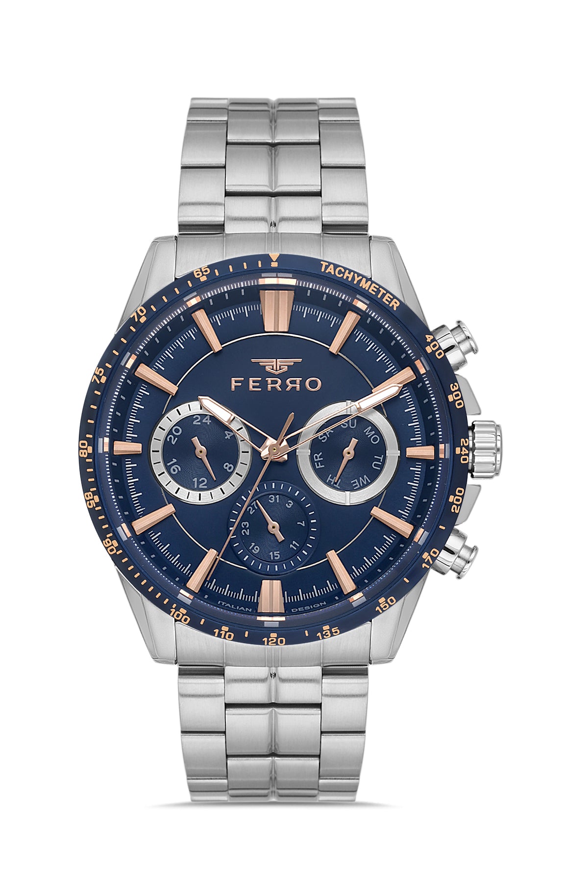 FERRO FM40139A-L SS Band Men's Watch