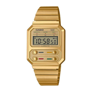 Casio Collection Vintage Mens Digital Watch A100WEG-9ADF