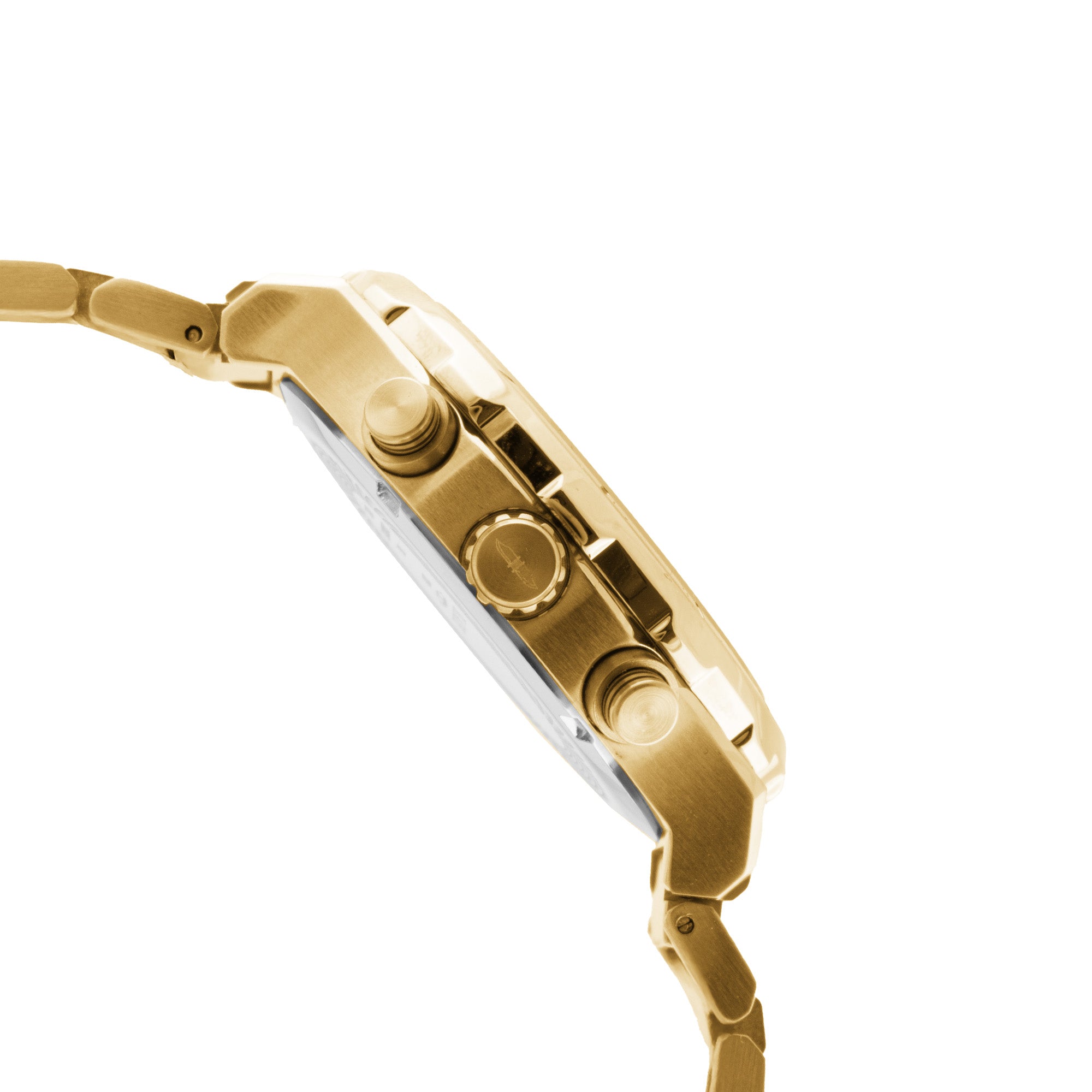 BLADE Admiral Blonde 3686G2GCG SS Case & Band Multifunction Men's Watch