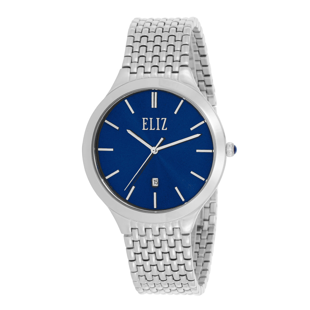 ELIZ ES8691G2SBS SS Case & Band Date Men's Watch
