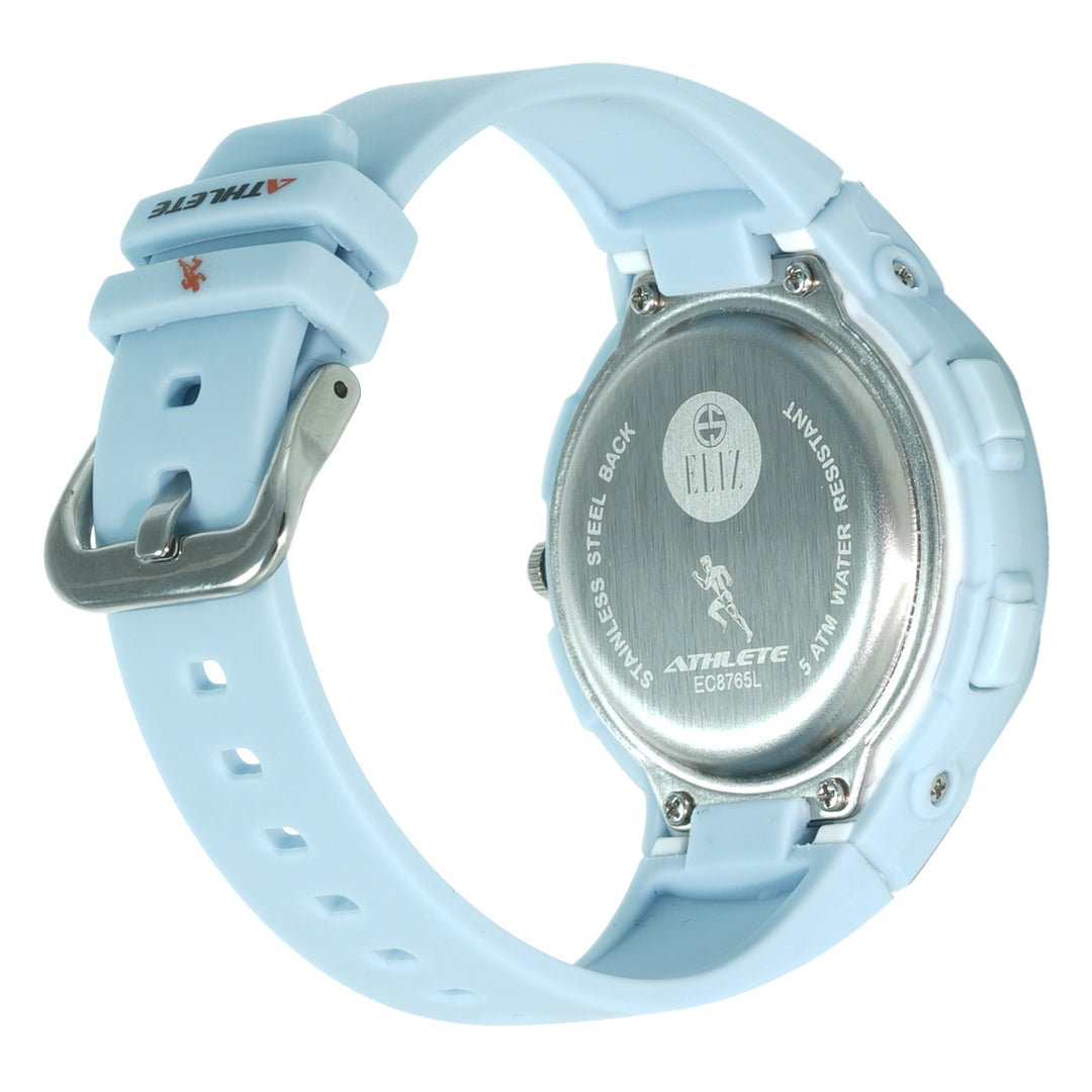 ELIZ ES8765L8III Analog-Digital Unisex Watch - Back