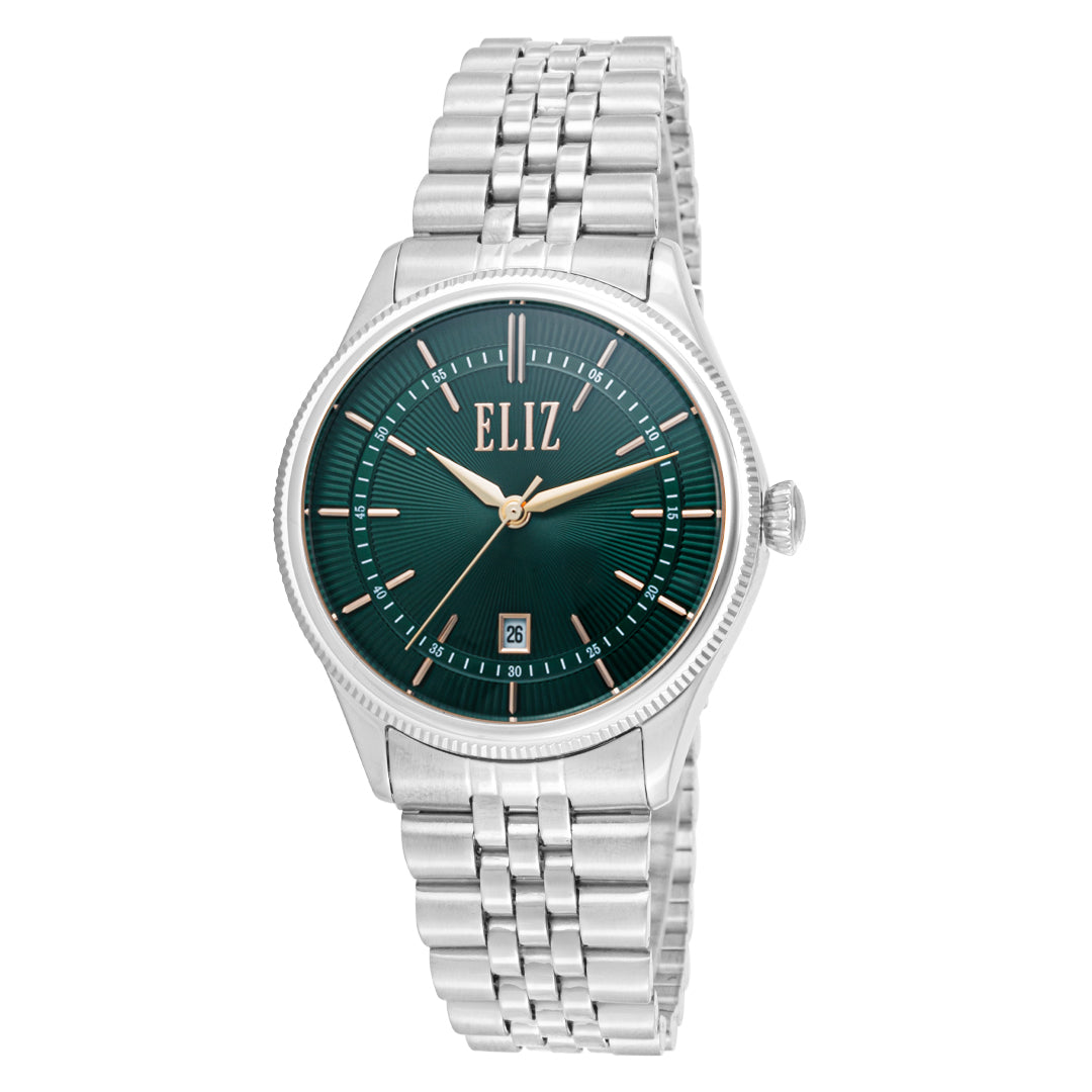 ELIZ ES8773G2SES SS Men's Watch - Front