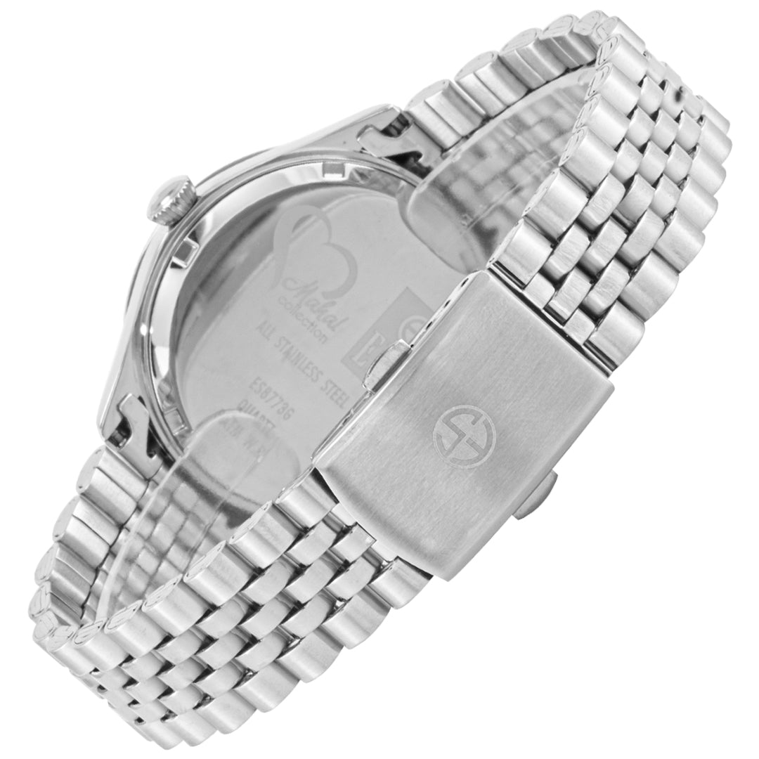 ELIZ ES8773G2SES SS Men's Watch - Back