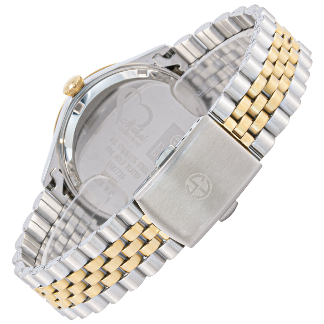 ELIZ ES8773G2TST SS Men's Watch - Back