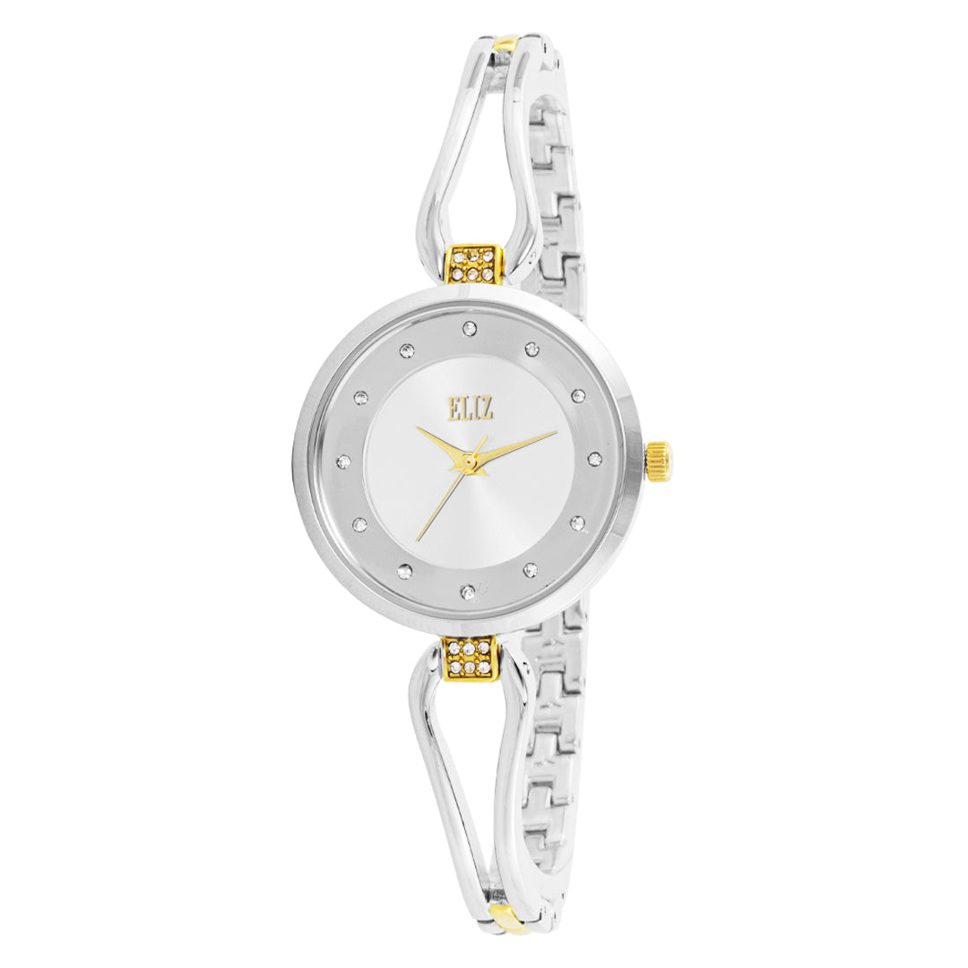 ELIZ ES8774L2TWT SS Women's Watch - Front