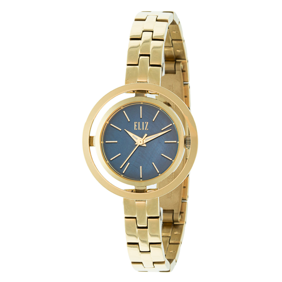 ELIZ ES8775L2GBG SS Case Band Women's Watch - Front