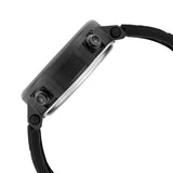 ELIZ ES8780G8NGN PC Case & Silicone Strap Analog-Digital Men's Watch