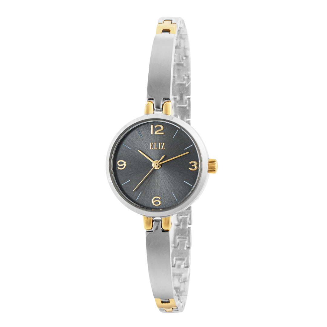 ELIZ ES8785L2TGT SS Caseback Band Women's Watch - Front