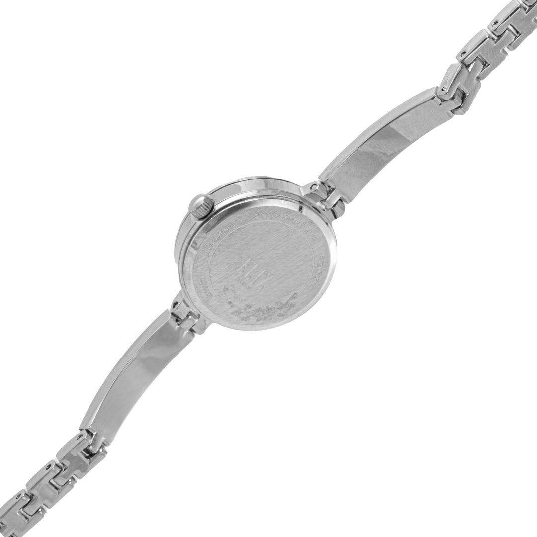 ELIZ ES8785L2TGT SS Caseback Band Women's Watch - Back