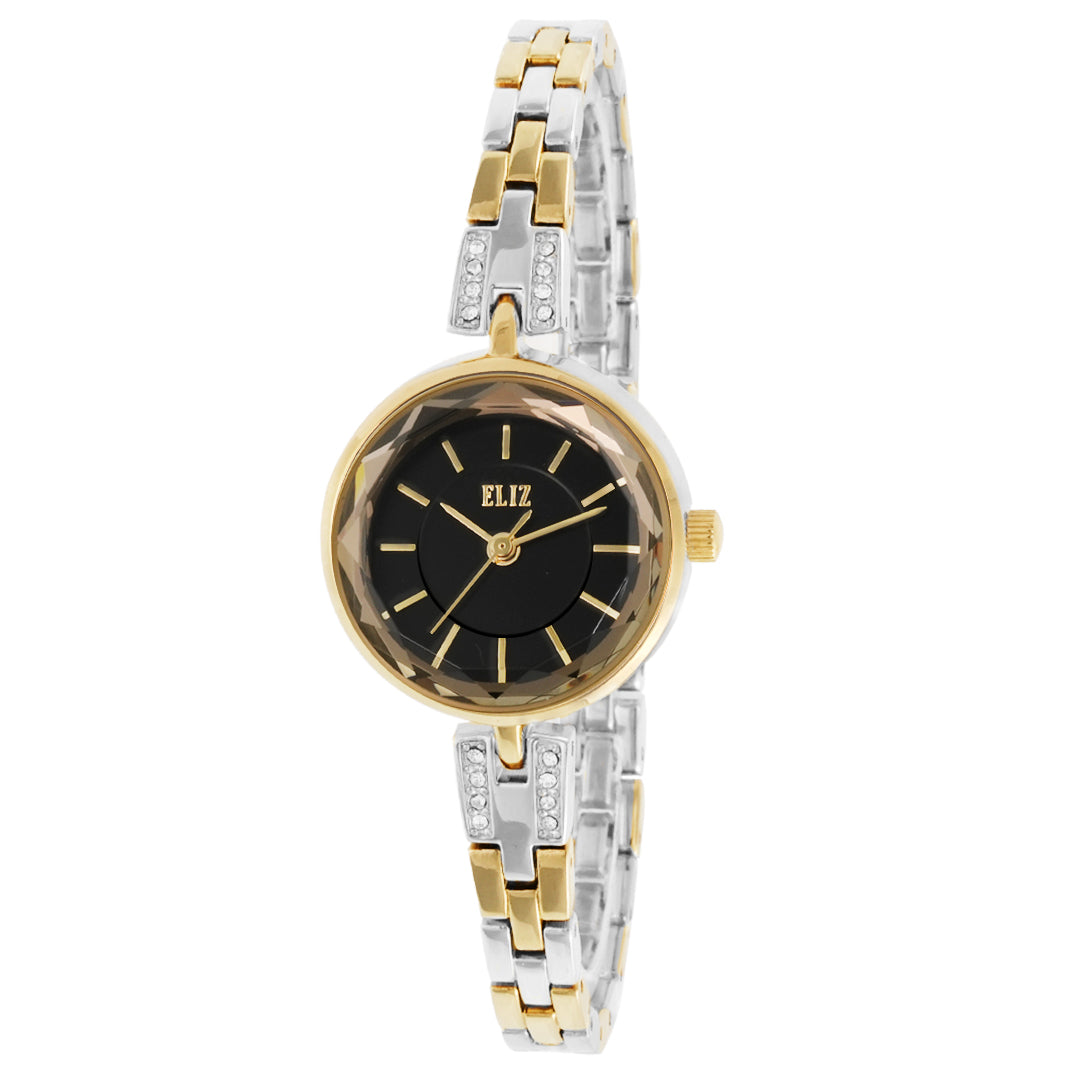 ELIZ ES8786L2TNT SS Caseback Band Women's Watch - Front