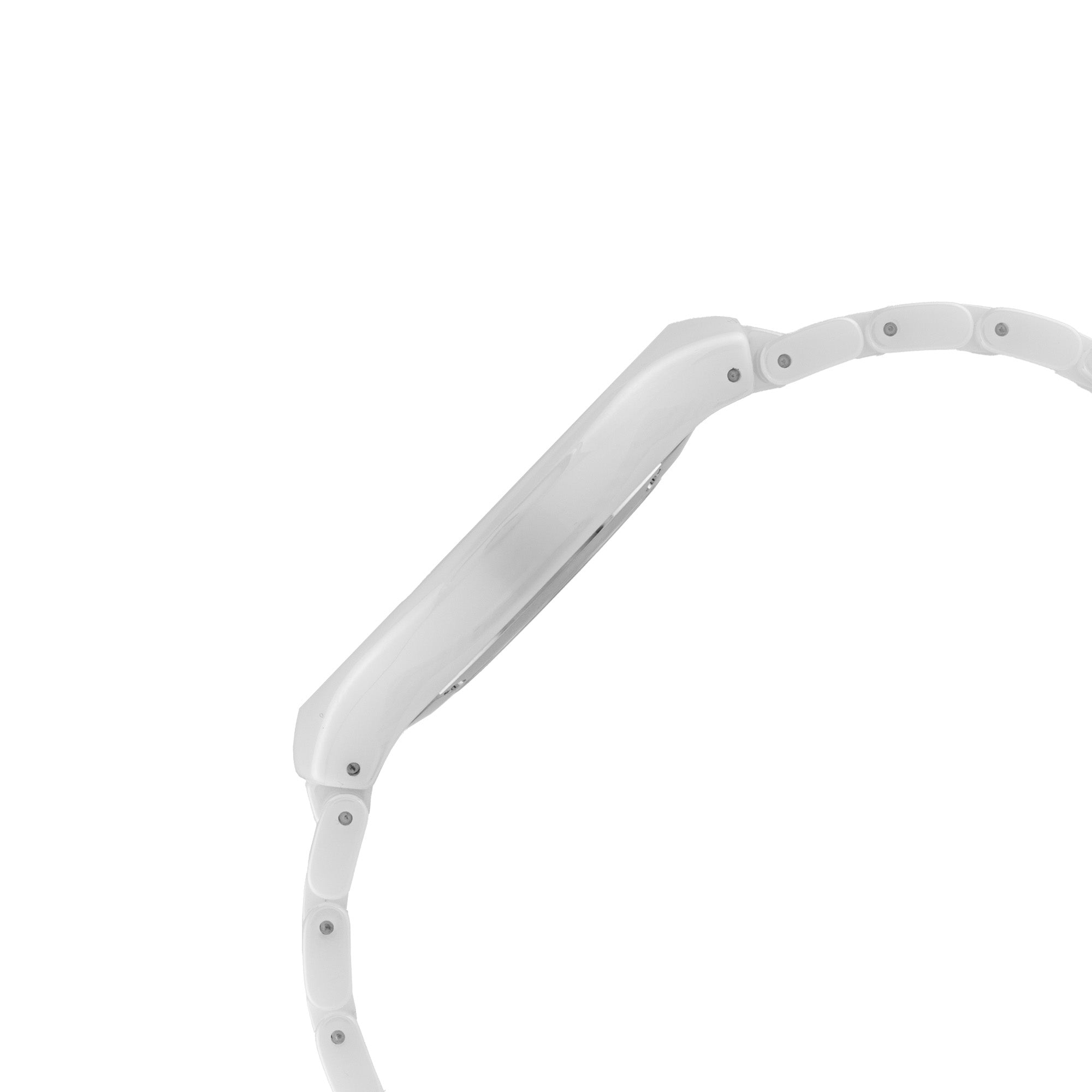 ELIZ ES8802L3WNW Ceramic Case & Band 2-Hands Women's Watch