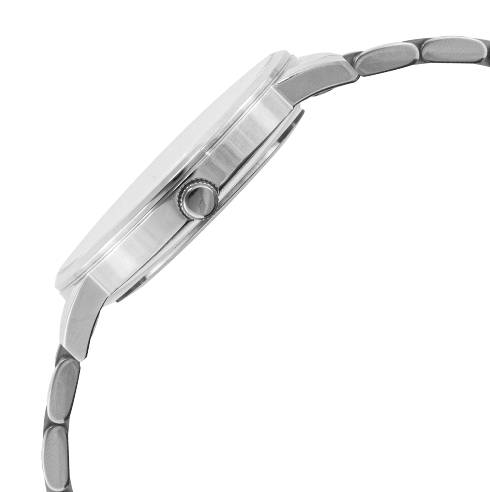 ELIZ ES8804G2SSS Metal Case and Bracelet Calendar Men's Watch