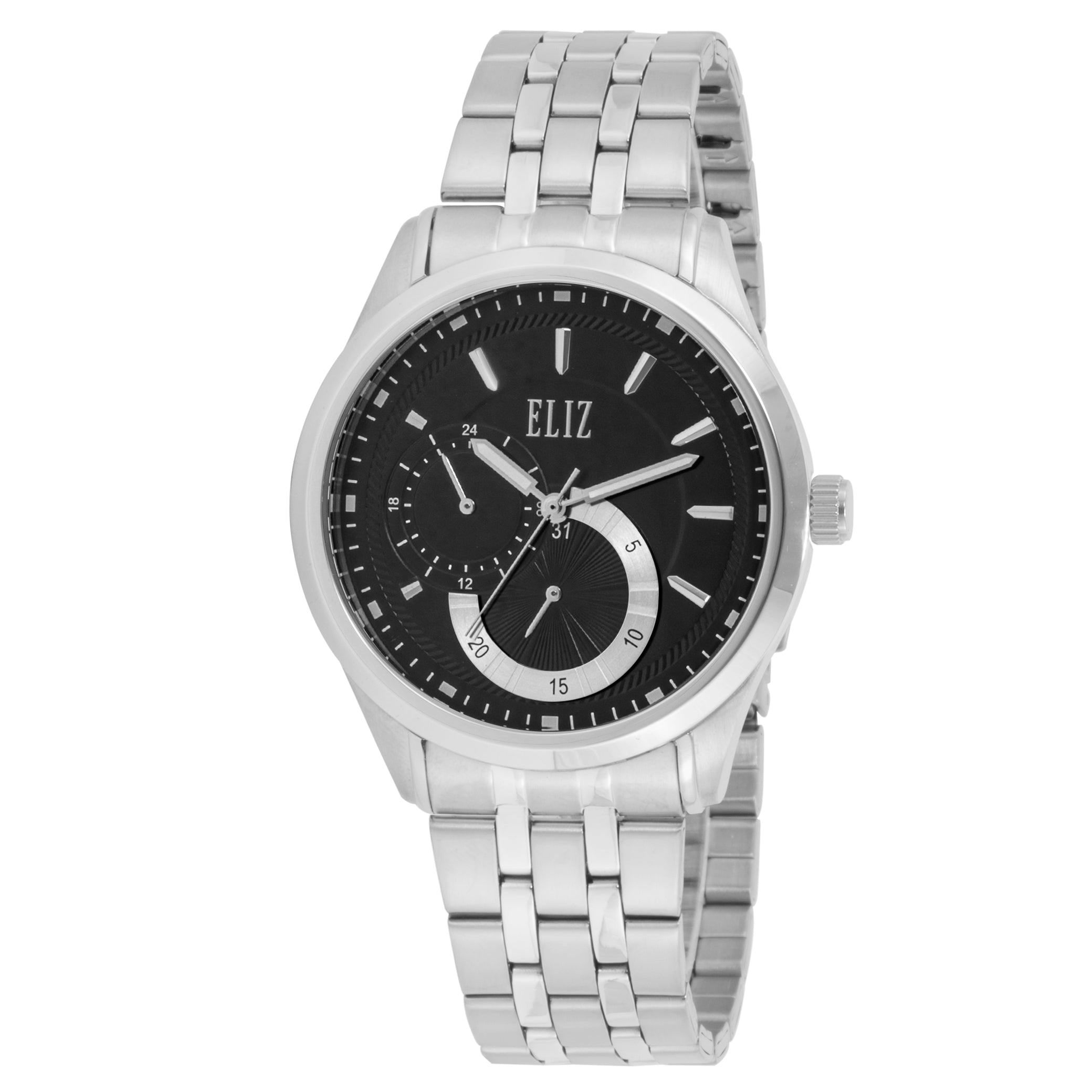 ELIZ ES8813G2SNS Multifunction Men's Watch - Front