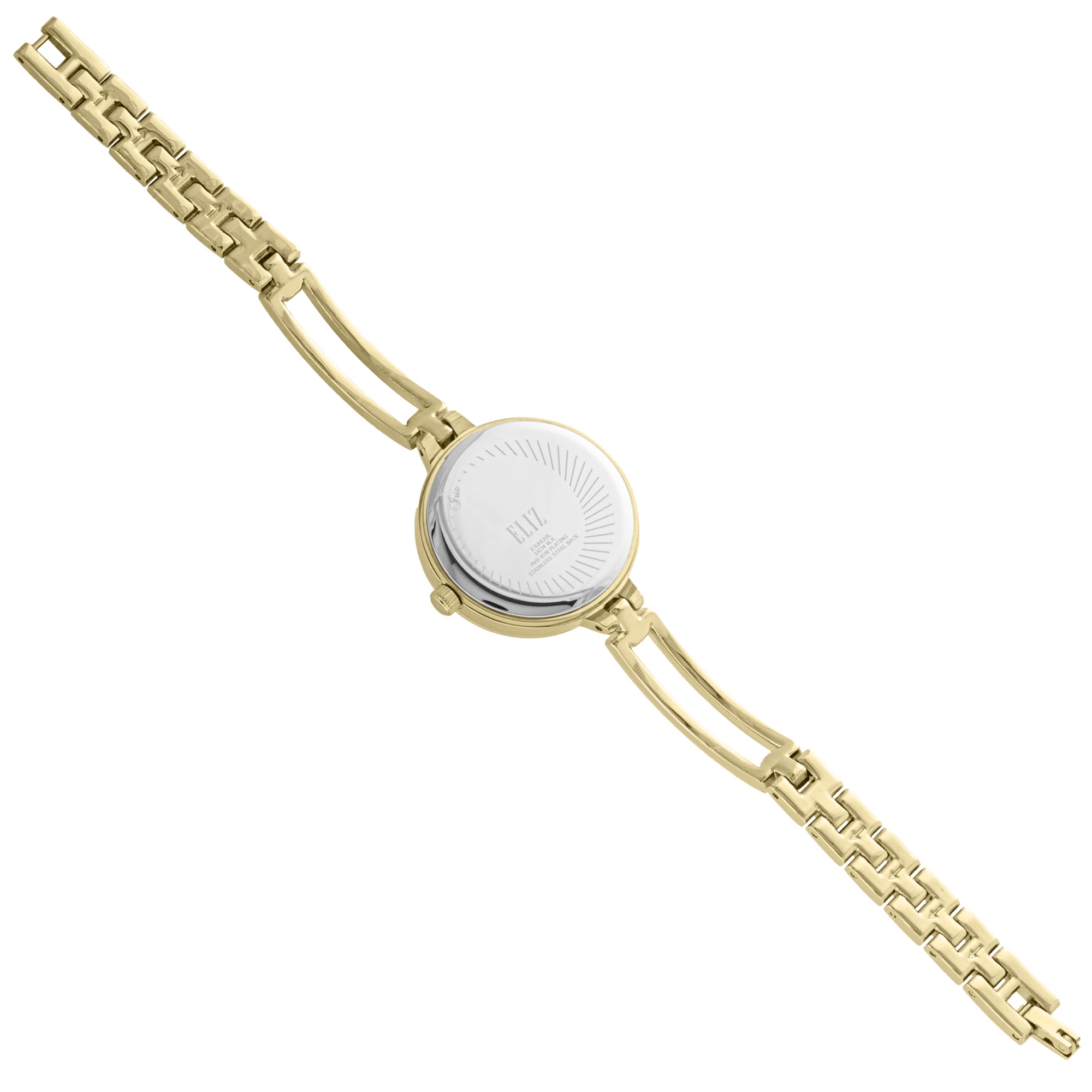 ELIZ ES8830L2GRG Metal Case and Bracelet 3-Hands Women's Watch