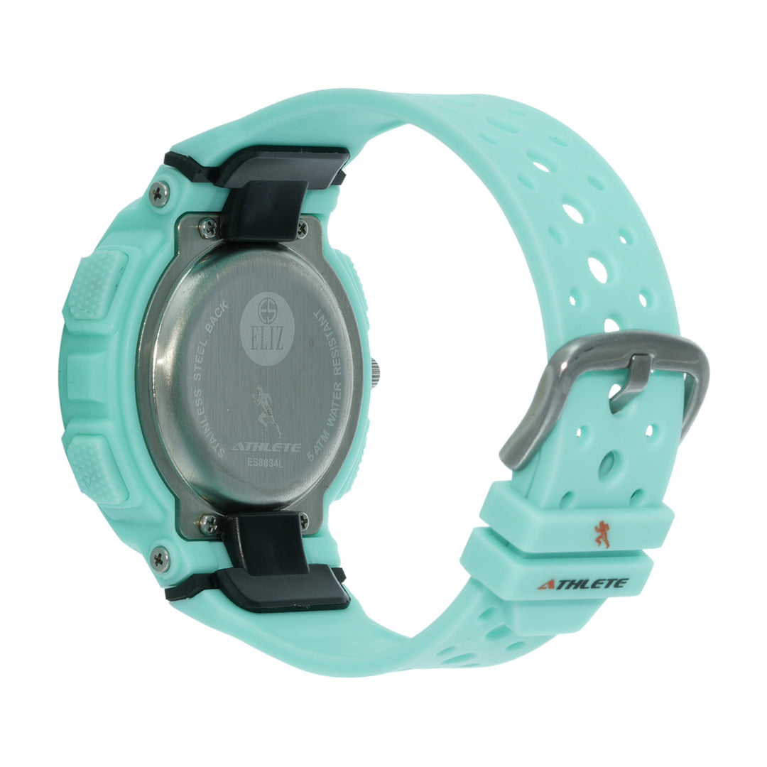 ELIZ ES8834L8III Analog-Digital Unisex Watch - Back