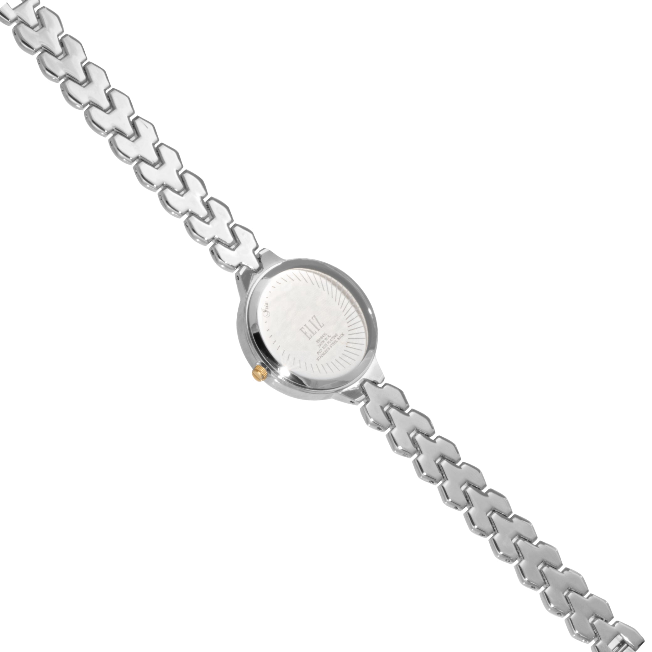 ELIZ ES8843L2TWT Metal Case and Bracelet 3-Hands Women's Watch