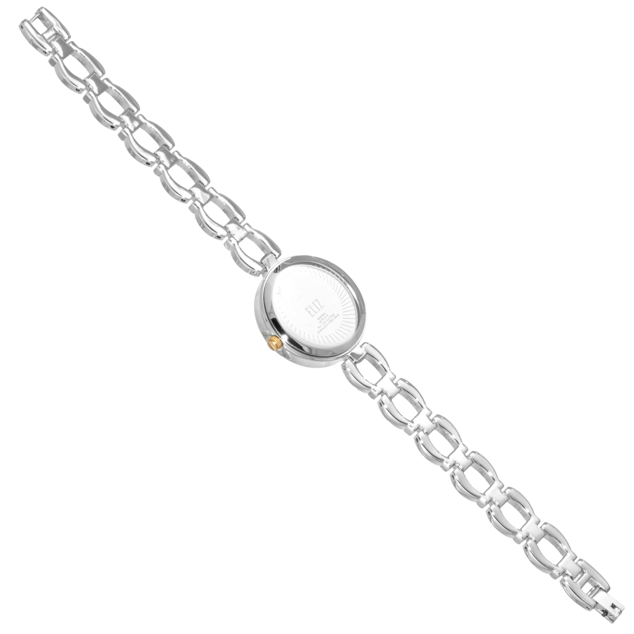 ELIZ ES8846L2TST Metal Case and Bracelet 3-Hands Women's Watch