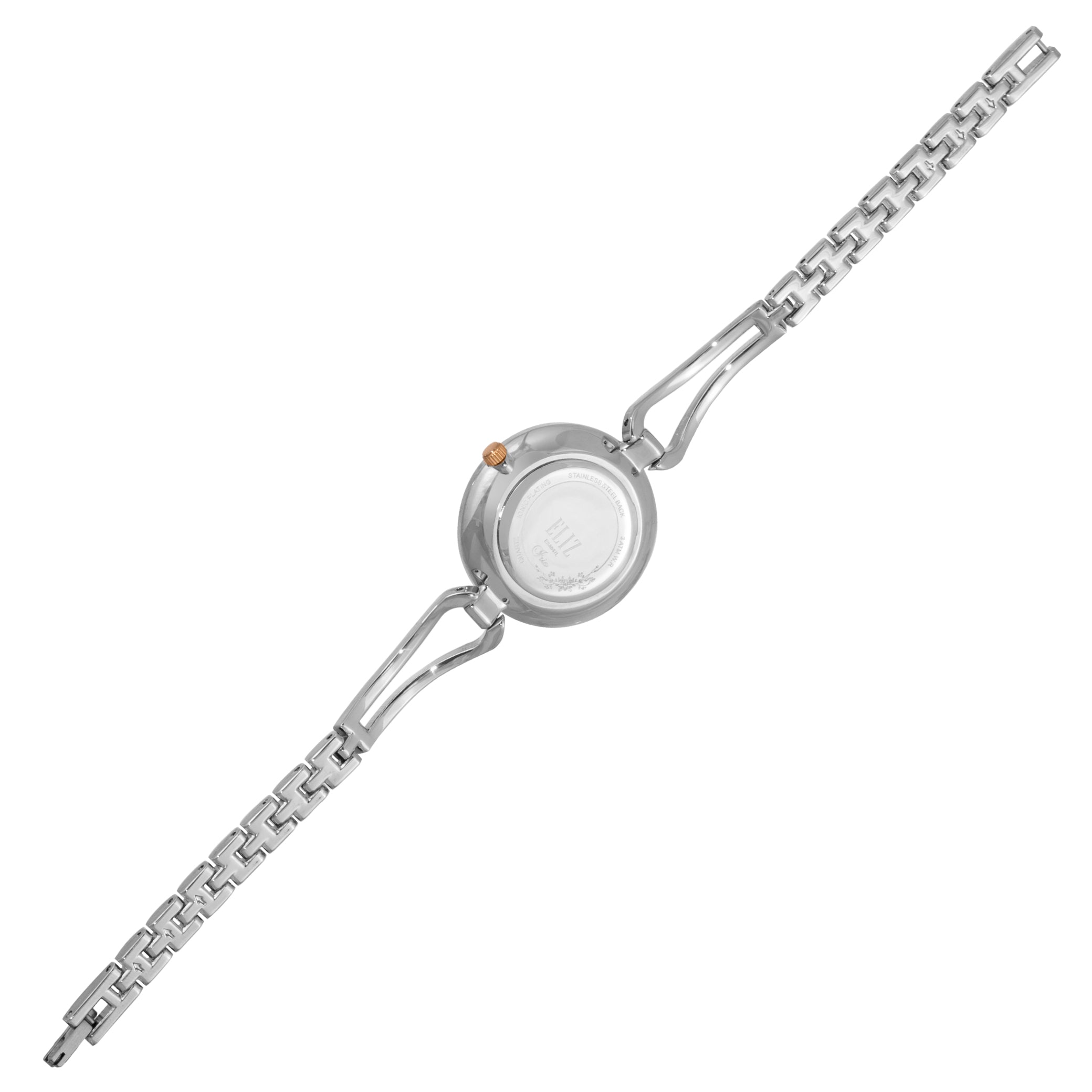 ELIZ ES8847L2UHU Metal Case and Bracelet 3-Hands Women's Watch