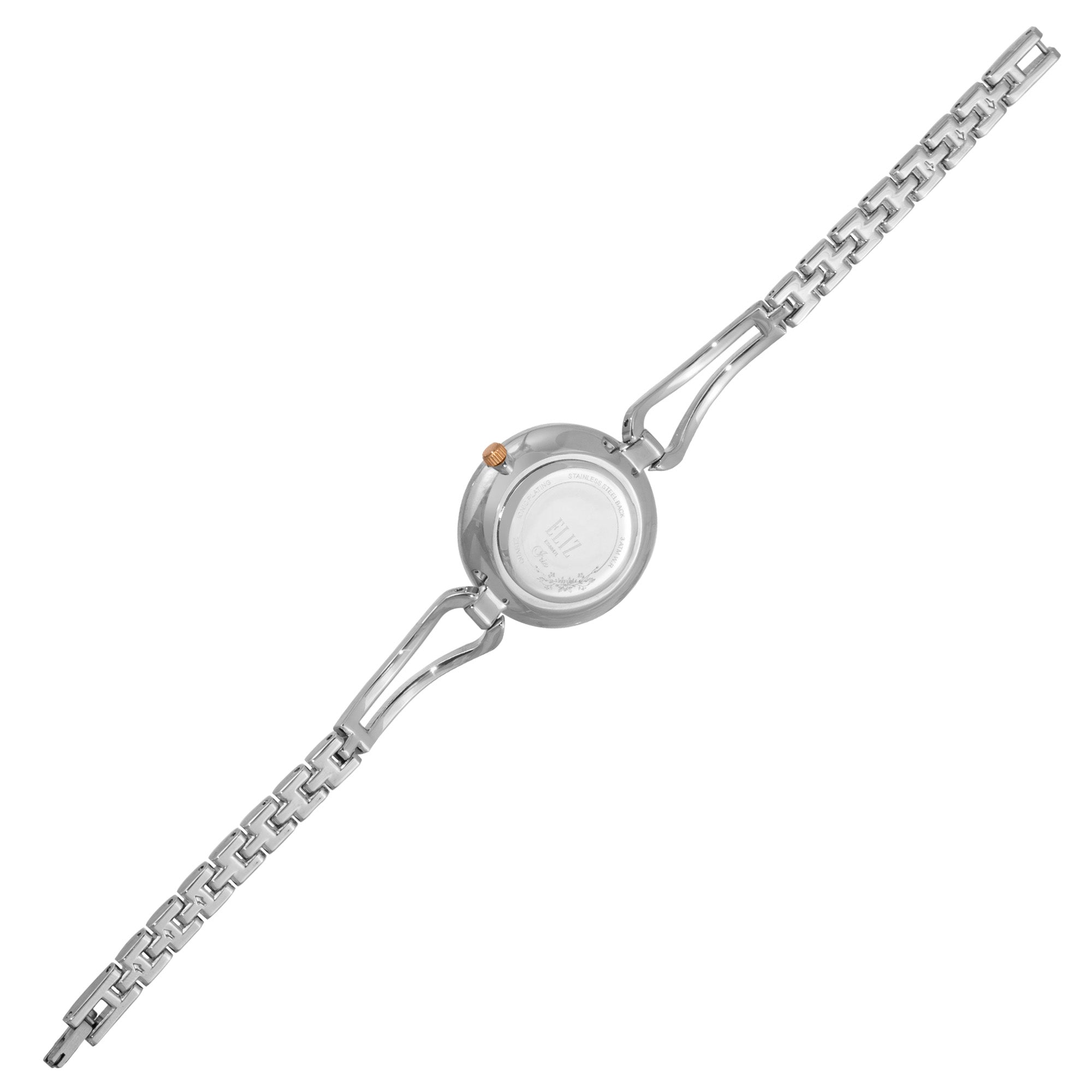 ELIZ ES8847L2USU Metal Case and Bracelet 3-Hands Women's Watch