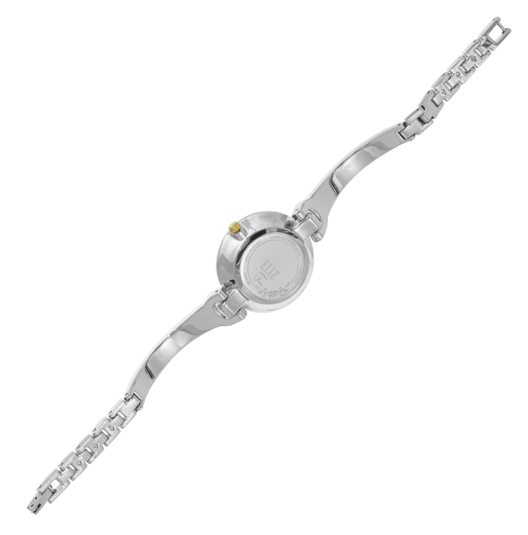 ELIZ ES8857L2TWT Metal Case and Bracelet 3-Hands Women's Watch