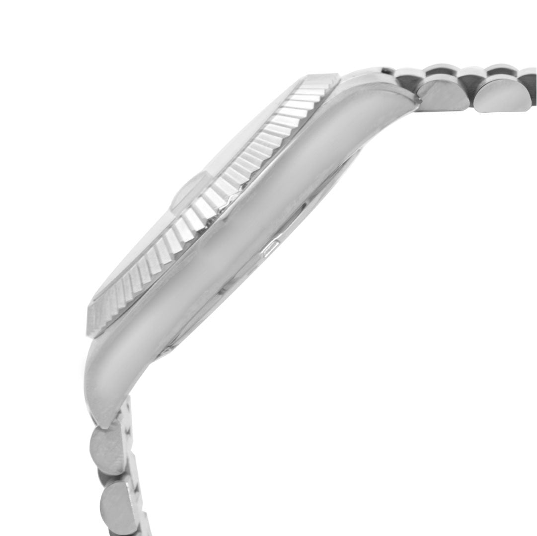 ELIZ ES8862G2SGS SS Case & Band Day-Date Men's Watch