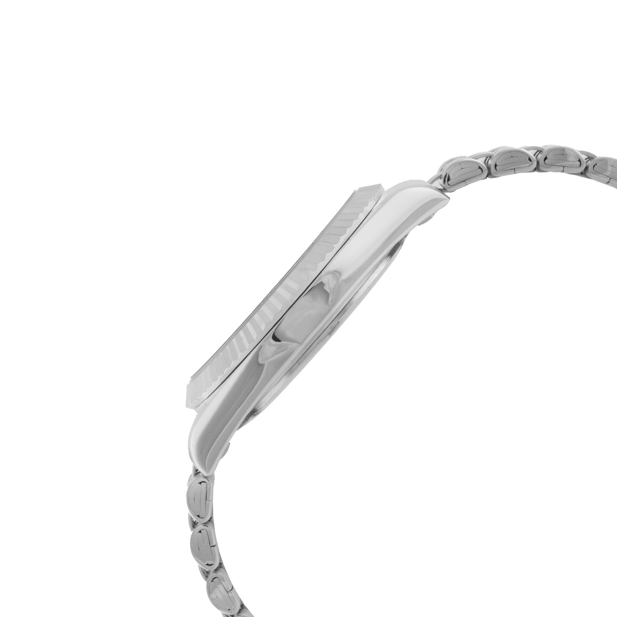 ELIZ ES8863L2SES SS Case & Band Day-Date Men's Watch