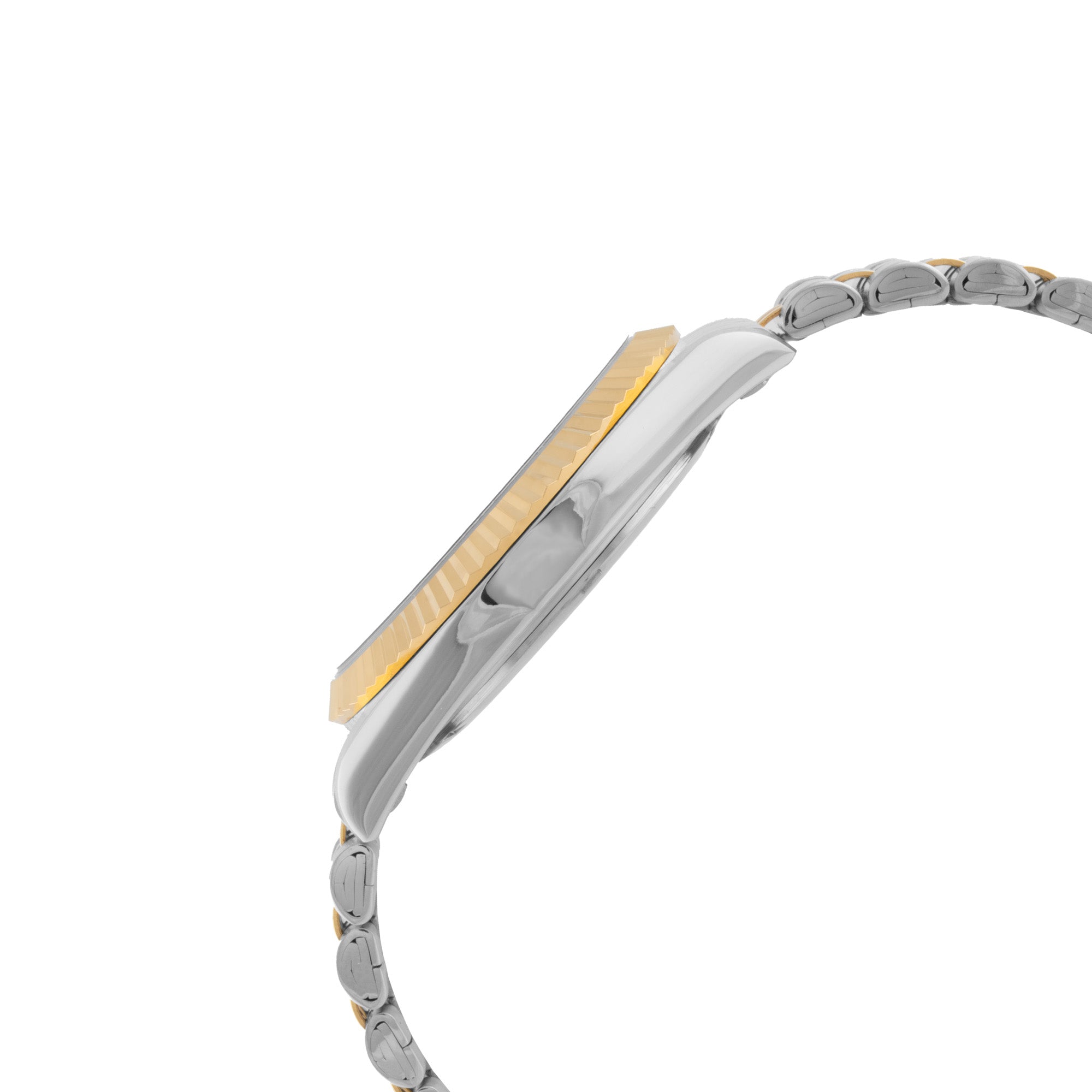 ELIZ ES8863L2TNT SS Case & Band Day-Date Women's Watch