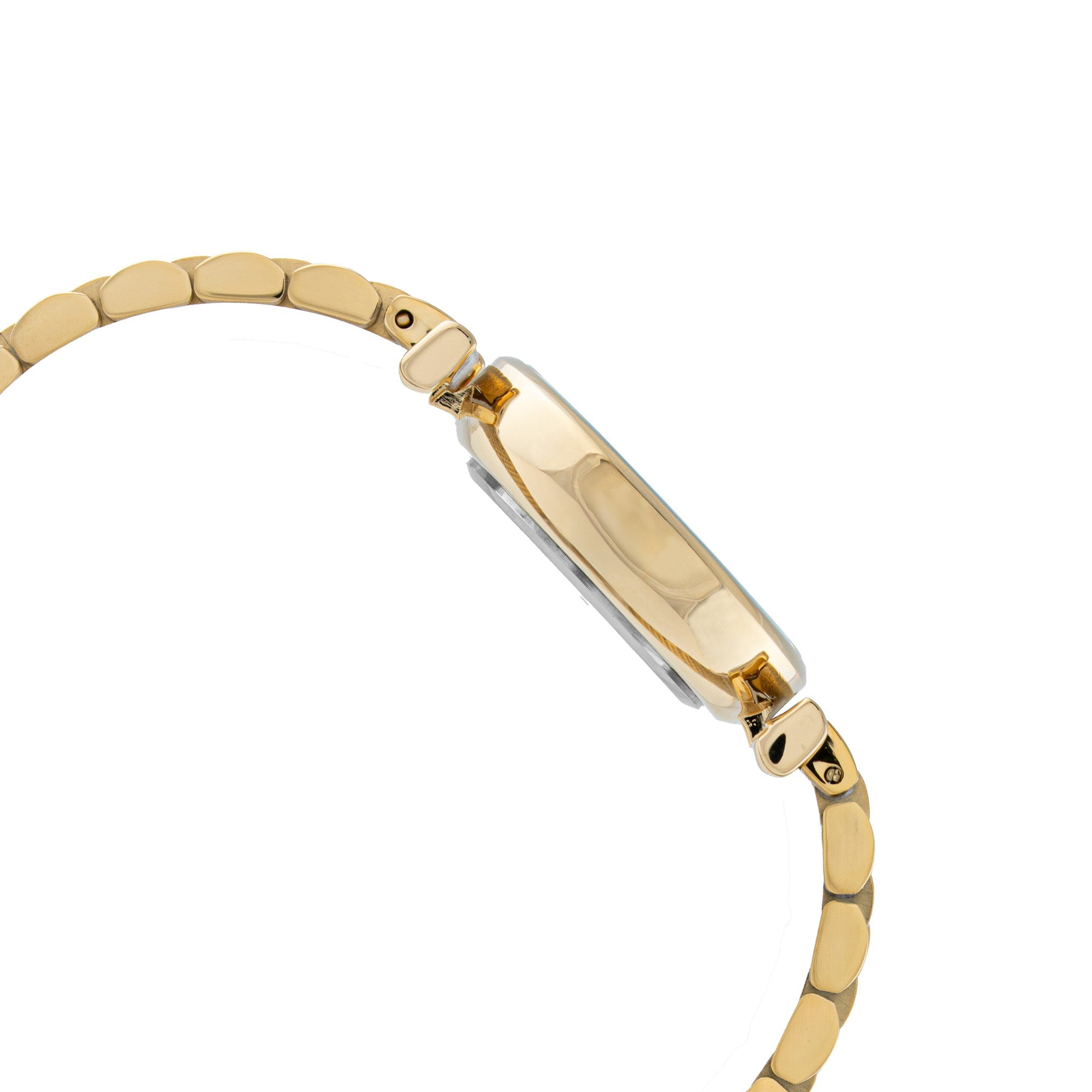ELIZ ES8876L2GSG SS Caseback & Band Three-hands Women's Watch
