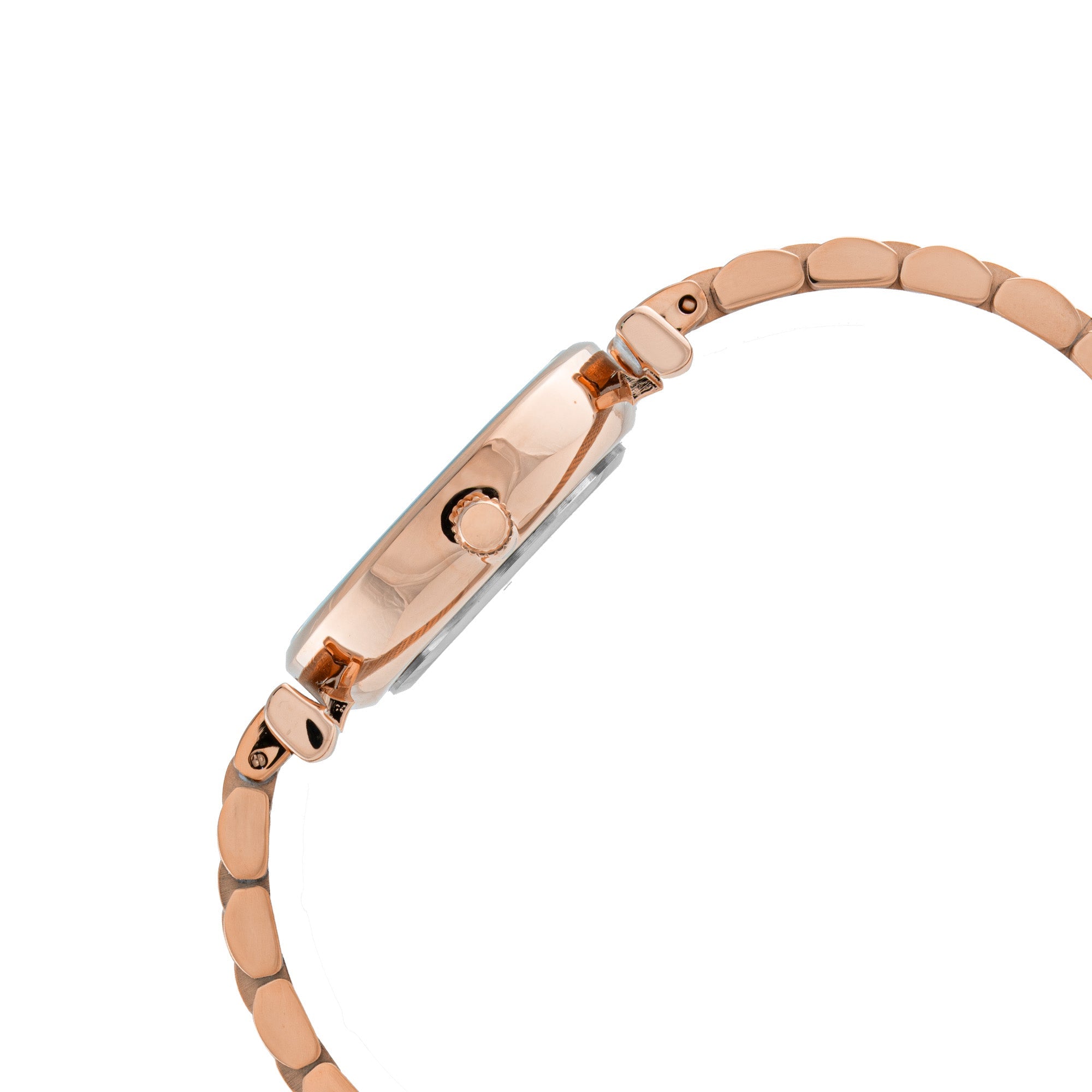 ELIZ  ES8876L2RPR SS Caseback & Band Three-hands Women's Watch