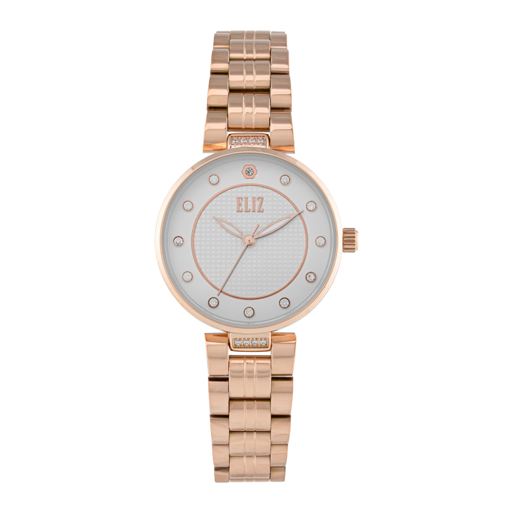 ELIZ  ES8877L2RSR SS Caseback & Band Three-hands  Women's Watch