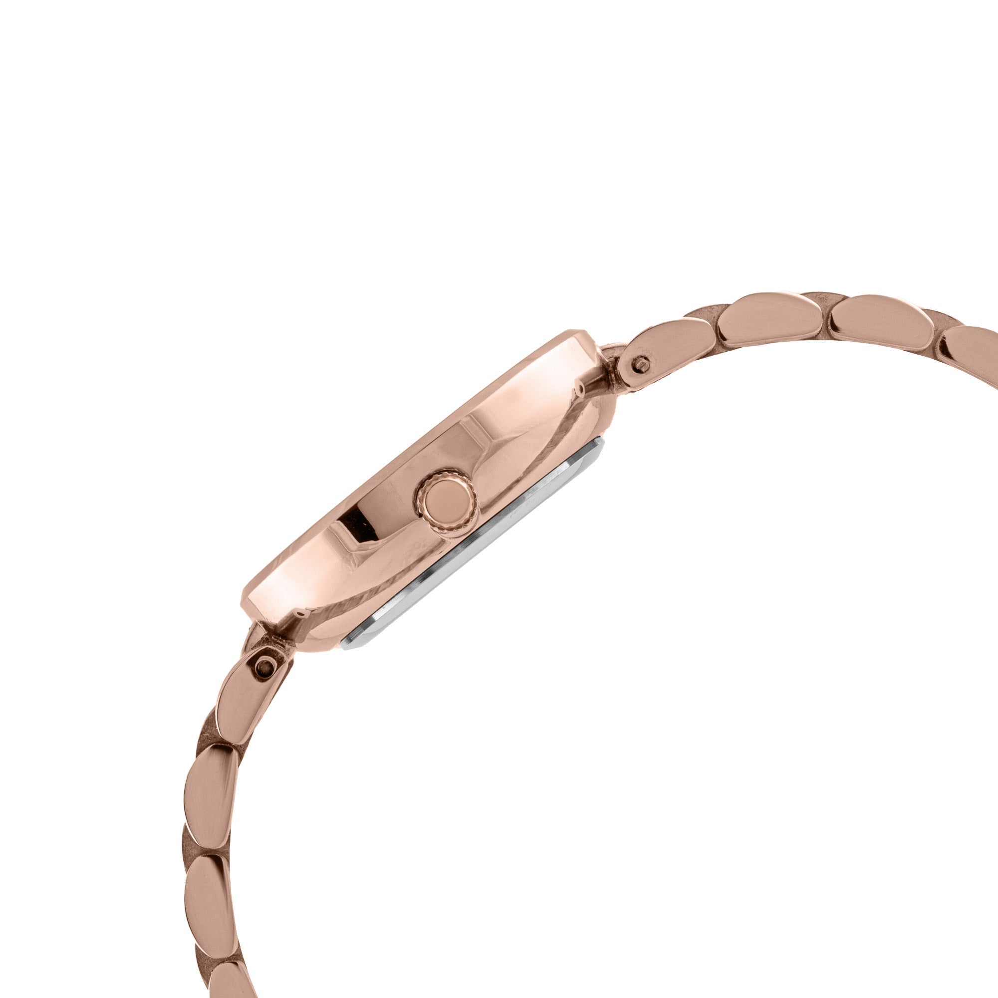 ELIZ ES8877L2RSR SS Caseback & Band Three-hands  Women's Watch