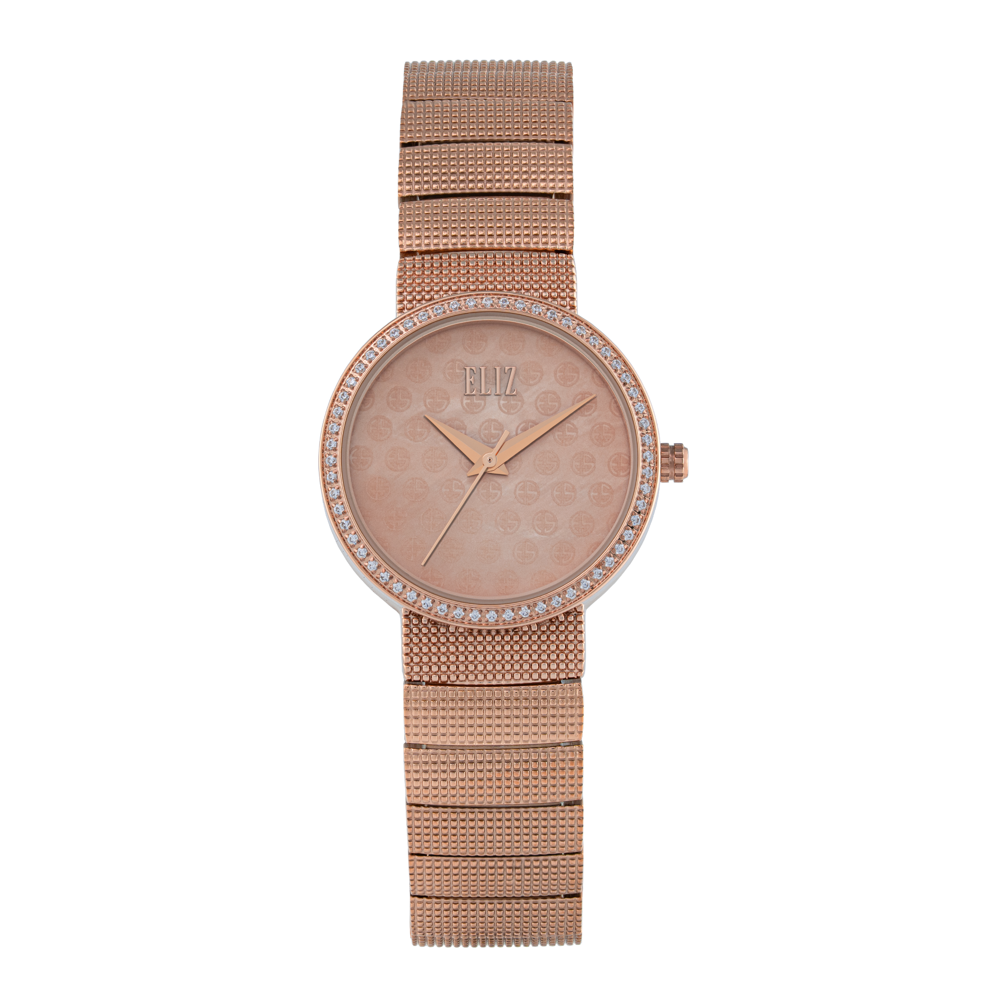 ELIZ  ES8878L2RQR SS Caseback & Band Three-hands Women's Watch