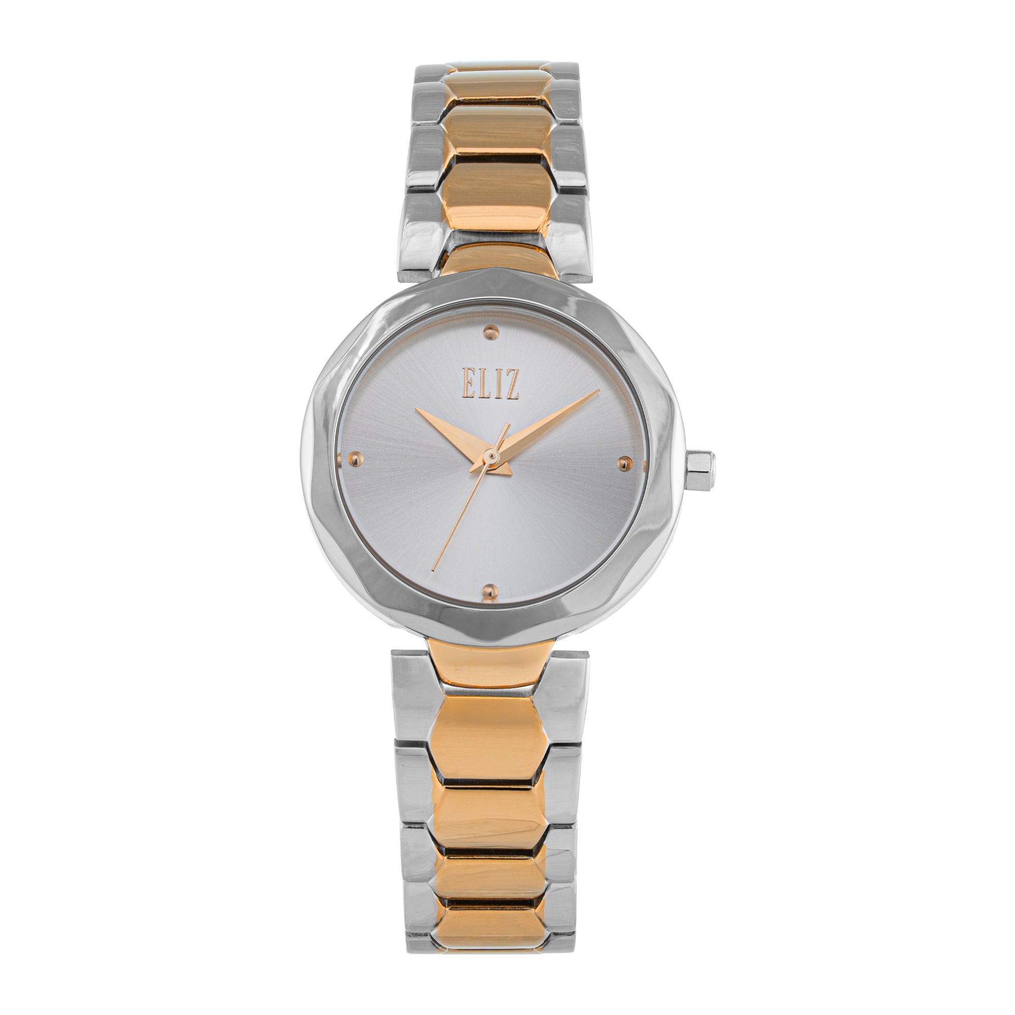 ELIZ ES8879L2USU SS Caseback & Band Three-hands Women's Watch
