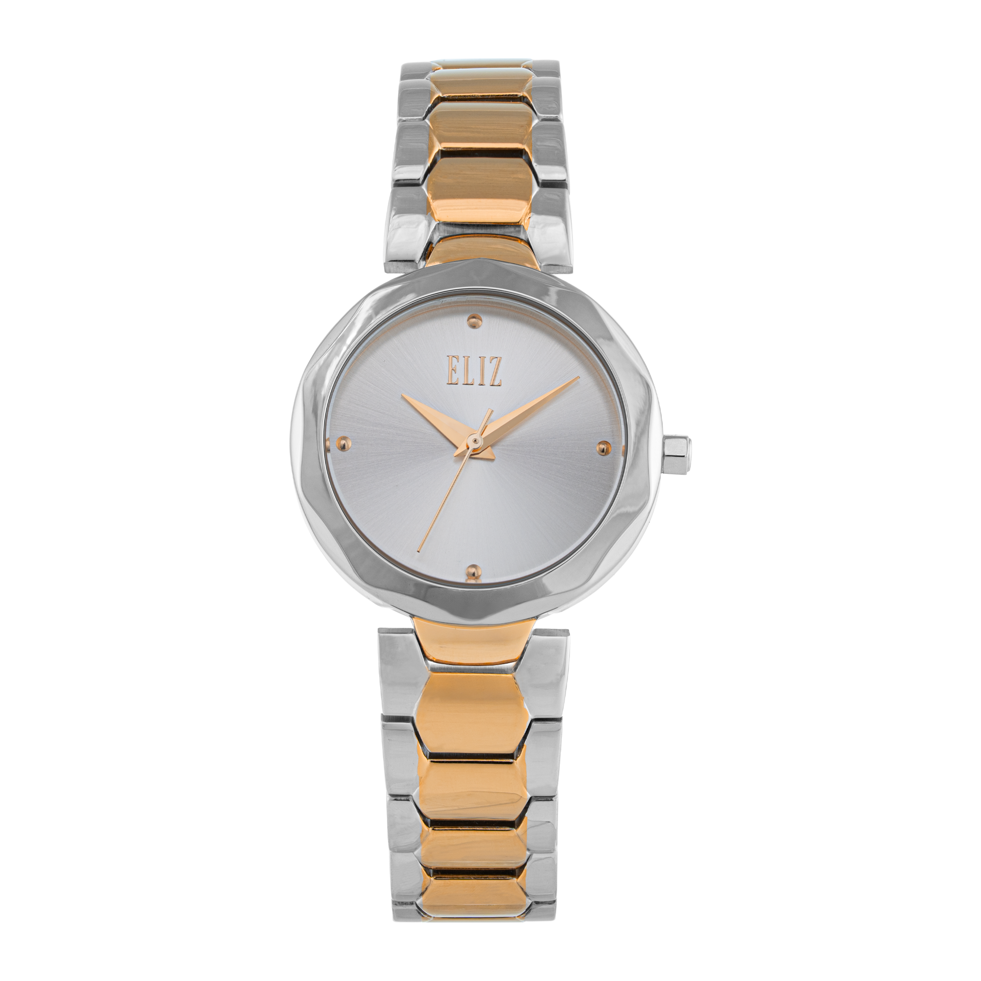 ELIZ  ES8879L2USU SS Caseback & Band Three-hands Women`s Watch