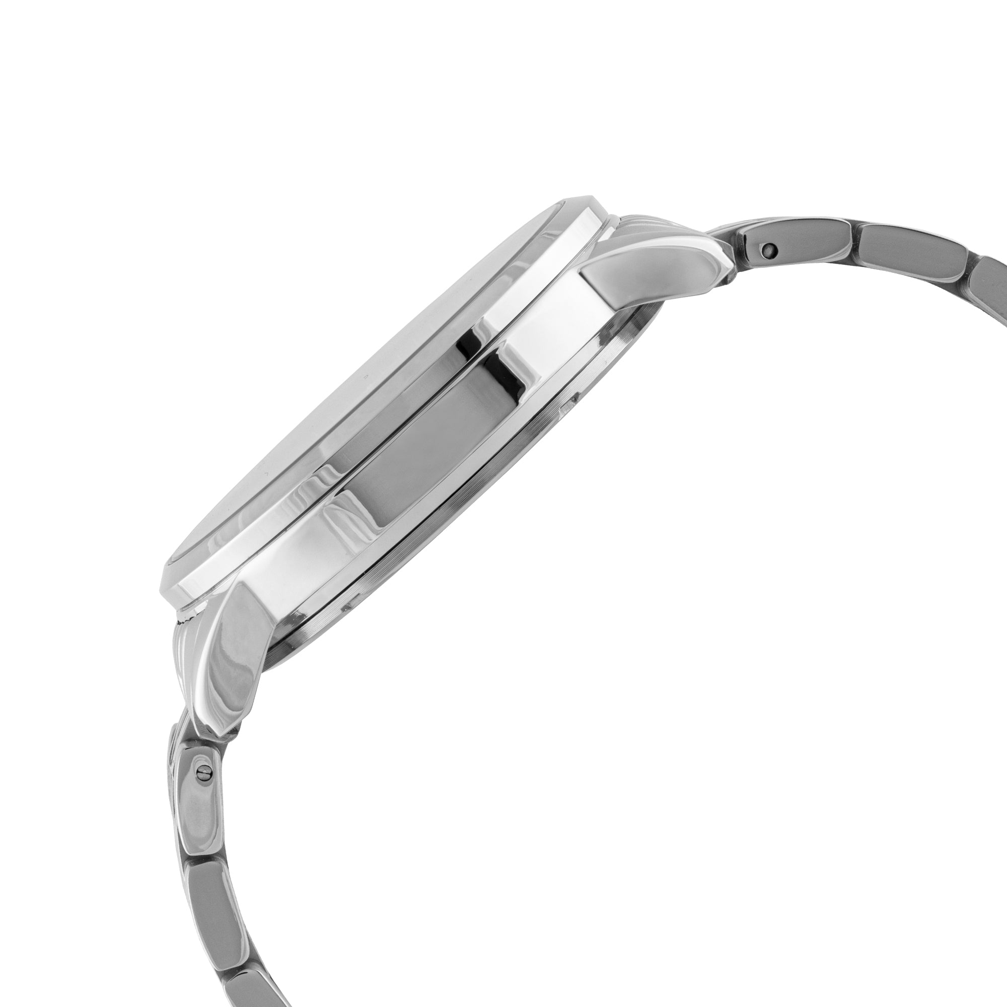 ELIZ  ES8882G2SSS SS Caseback & Band Chronograph Men's Watch