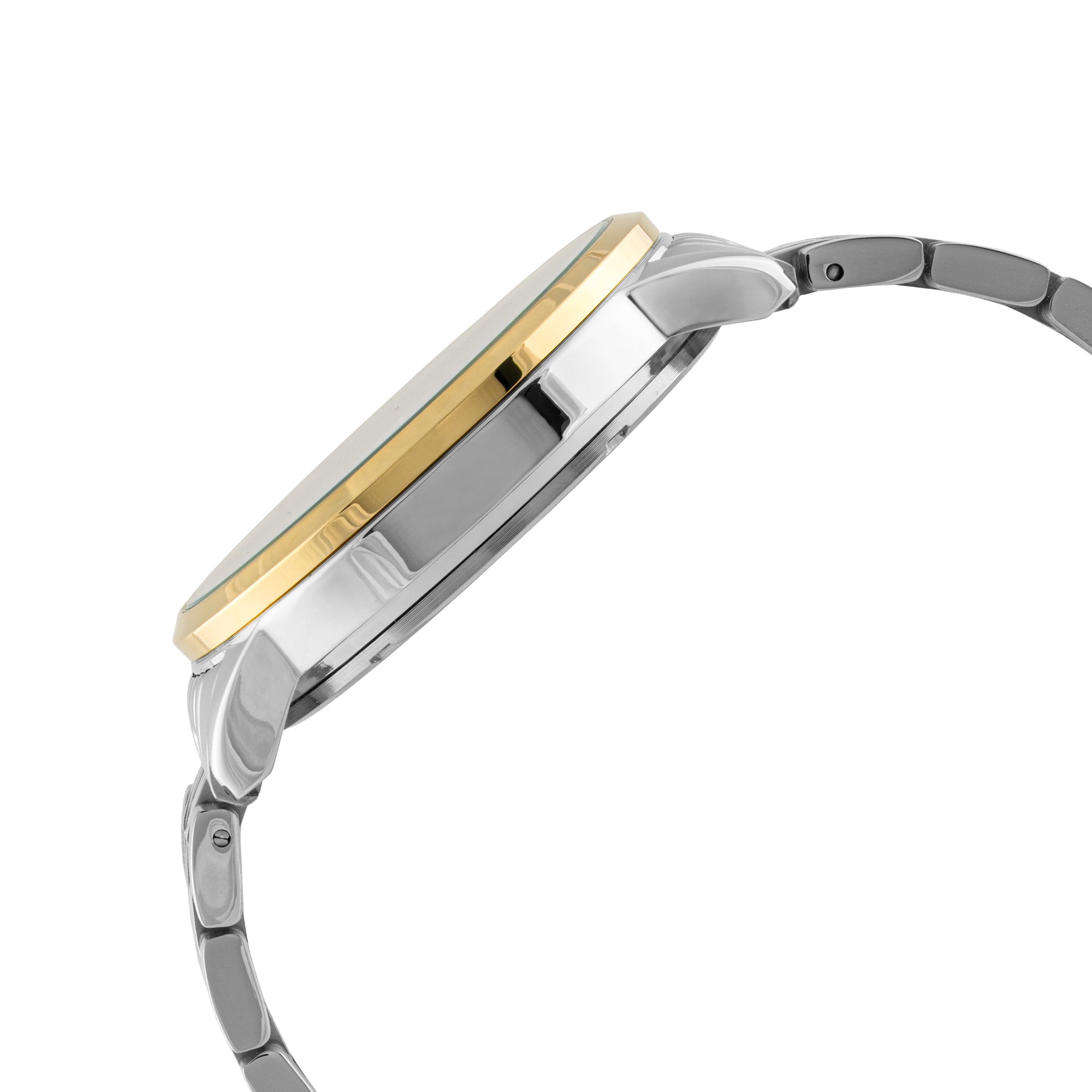 ELIZ  ES8882G2TST SS Caseback & Band Chronograph Men's Watch