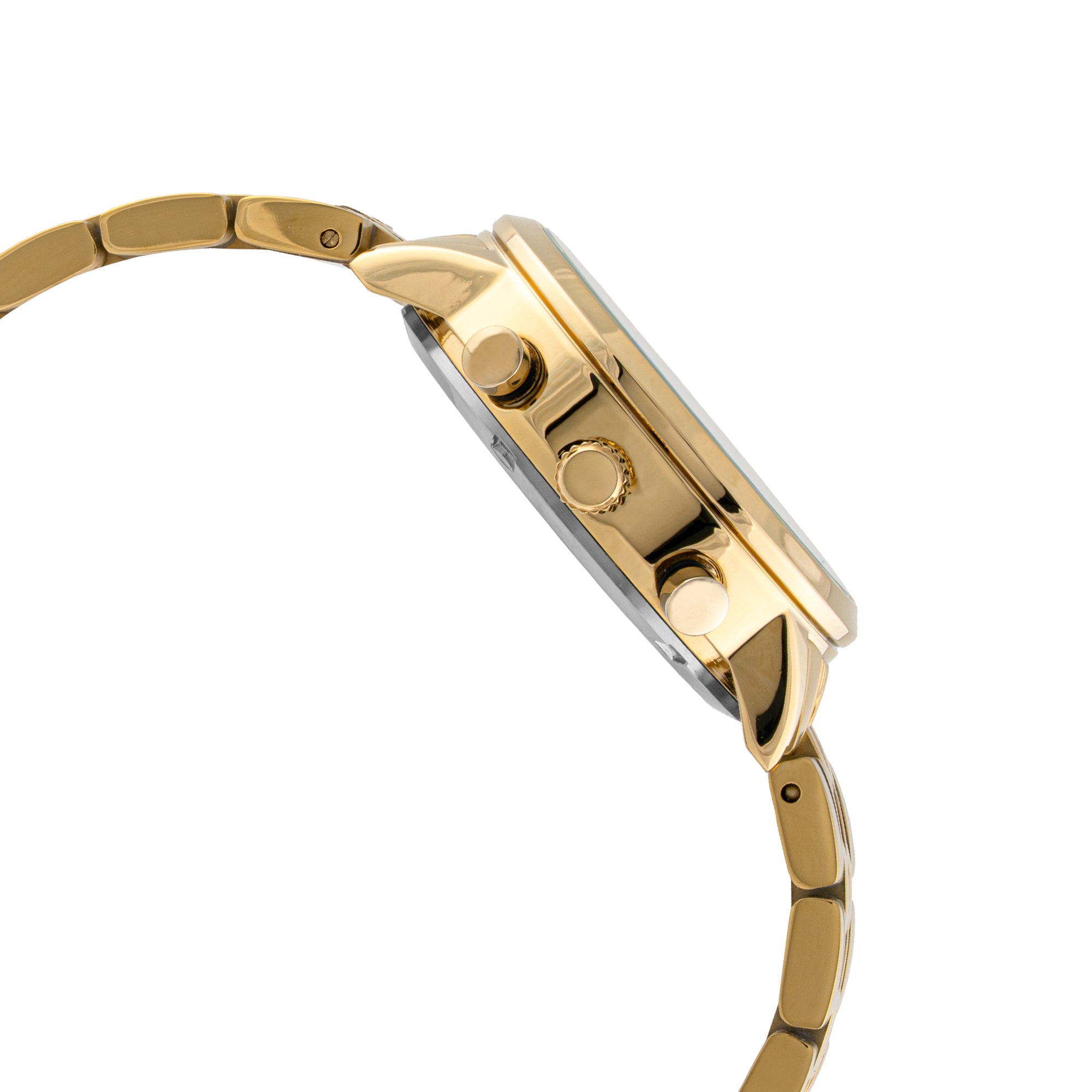 ELIZ  ES8882L2GNG SS Caseback & Band Chronograph Women's Watch