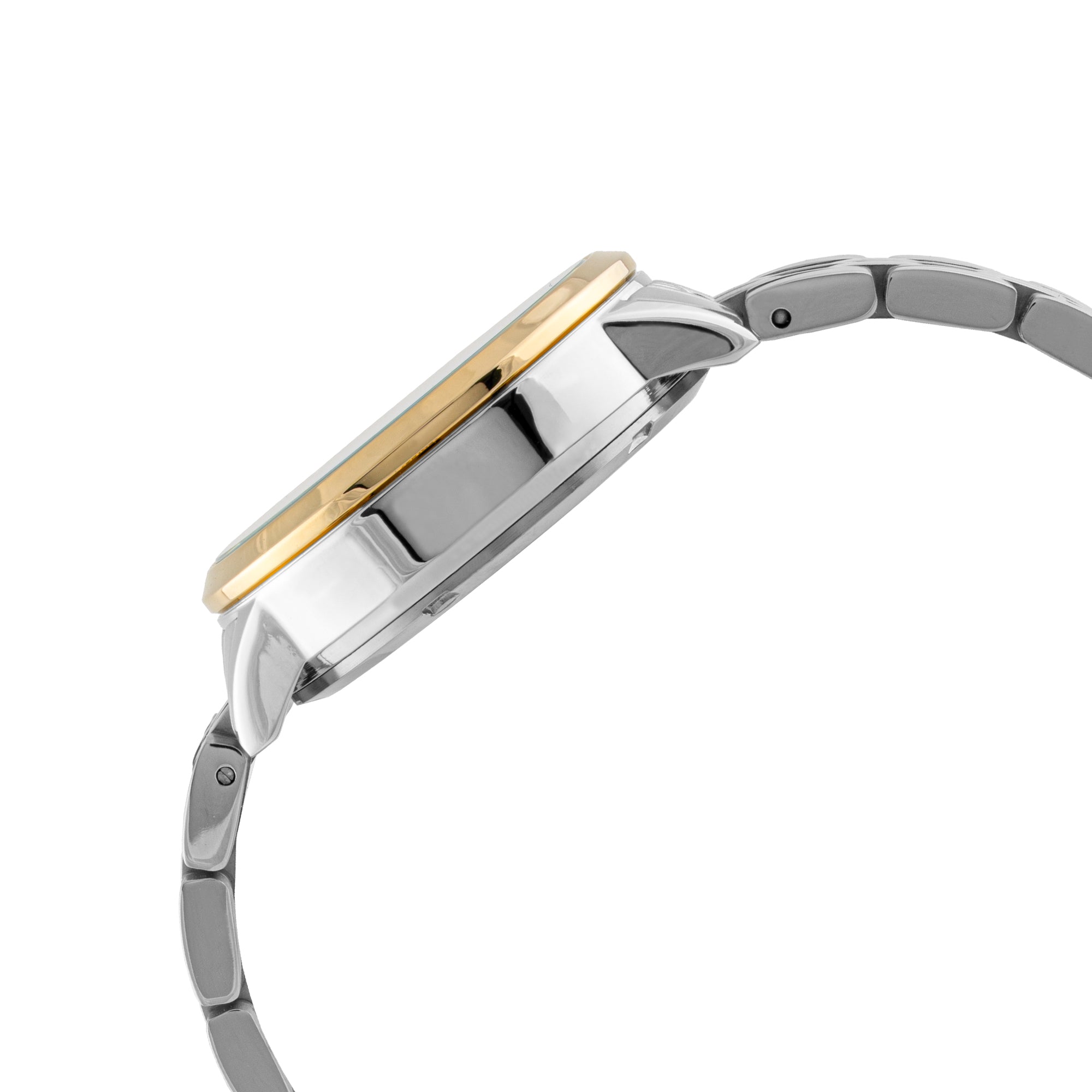 ELIZ  ES8882L2TST SS Caseback & Band Chronograph Women's Watch