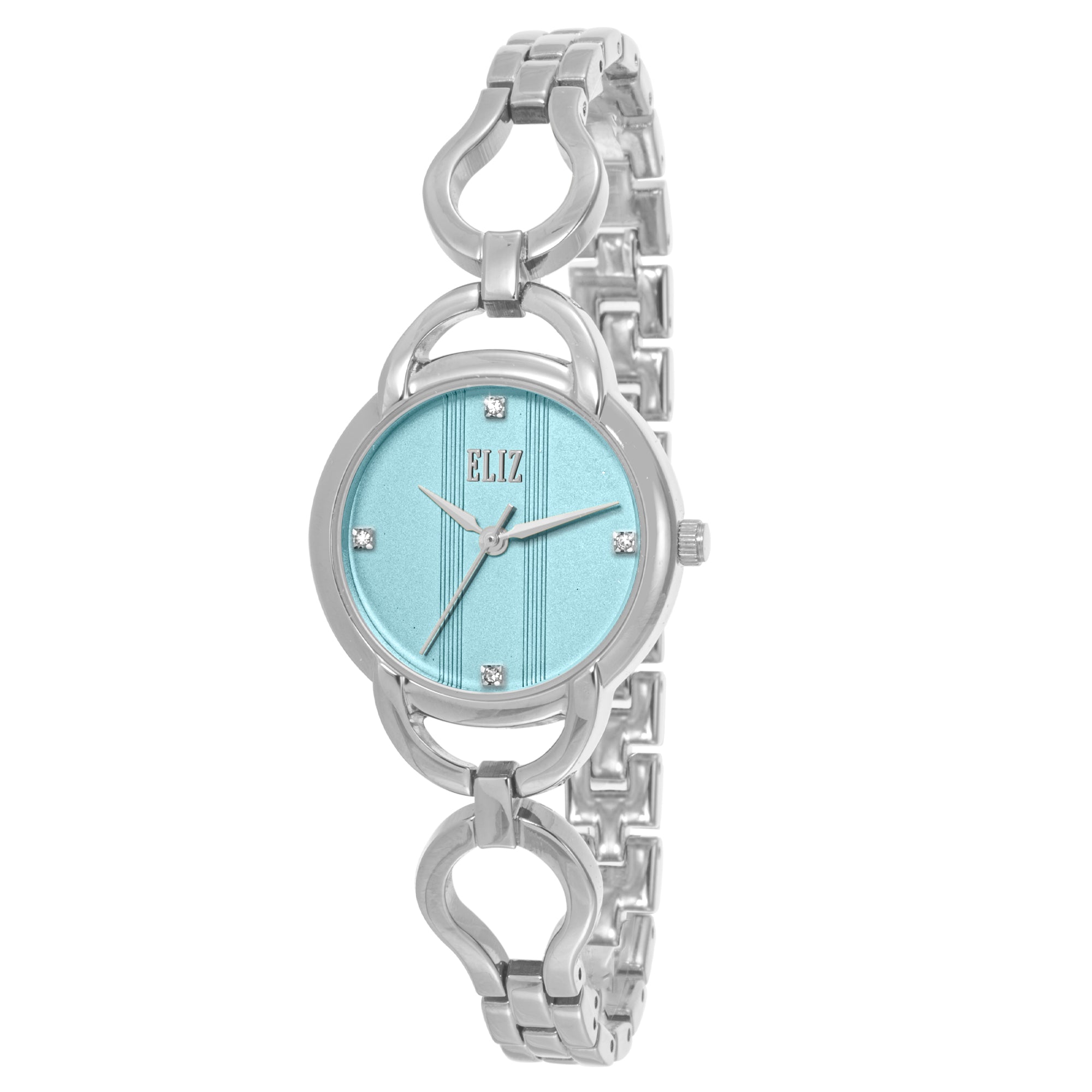 ELIZ ES8898L2SIS Metal Case and Bracelet 3-Hands Women's Watch