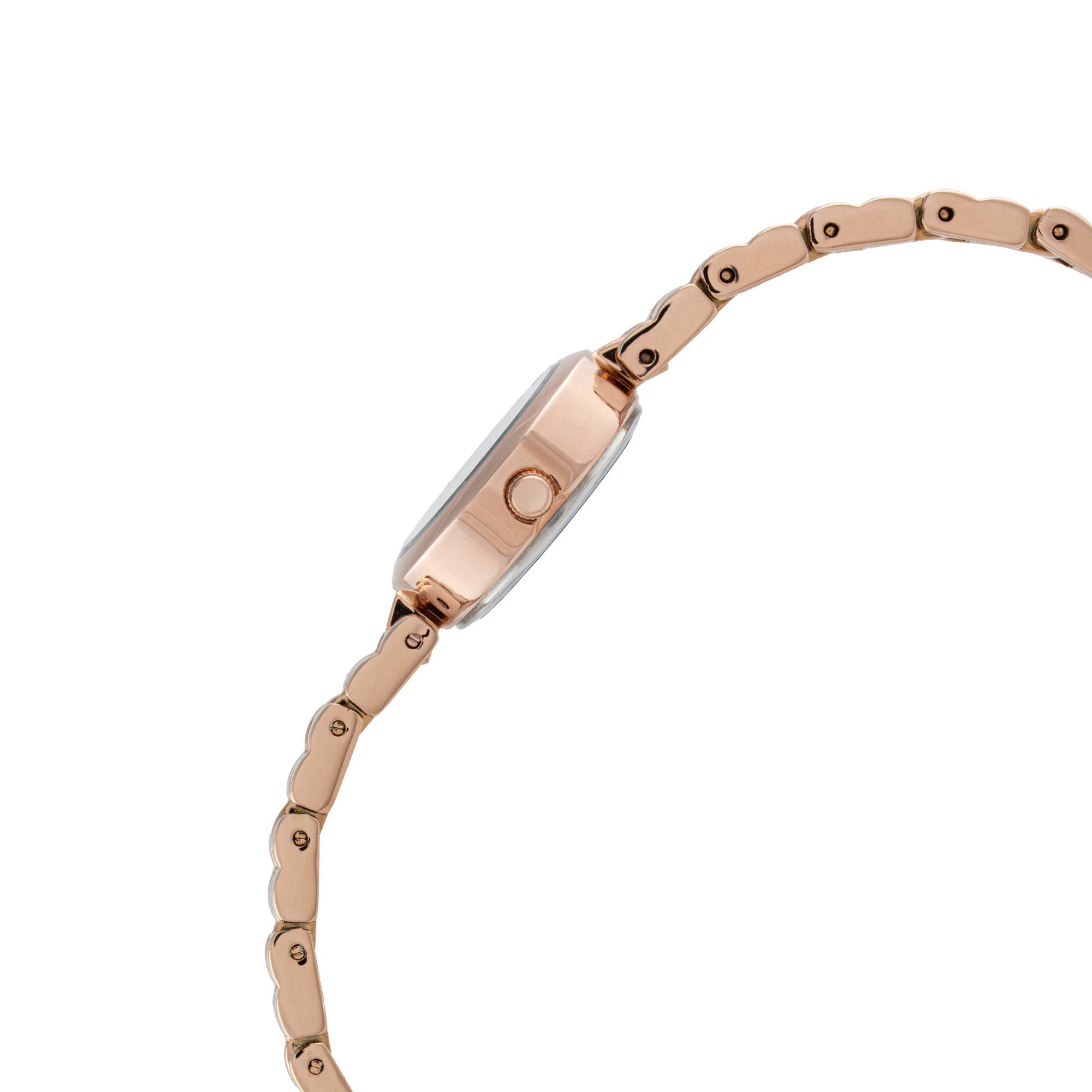 ELIZ ES8903L2RPR METAL CASE AND BRACELET THREE-HANDS WOMEN'S WATCH