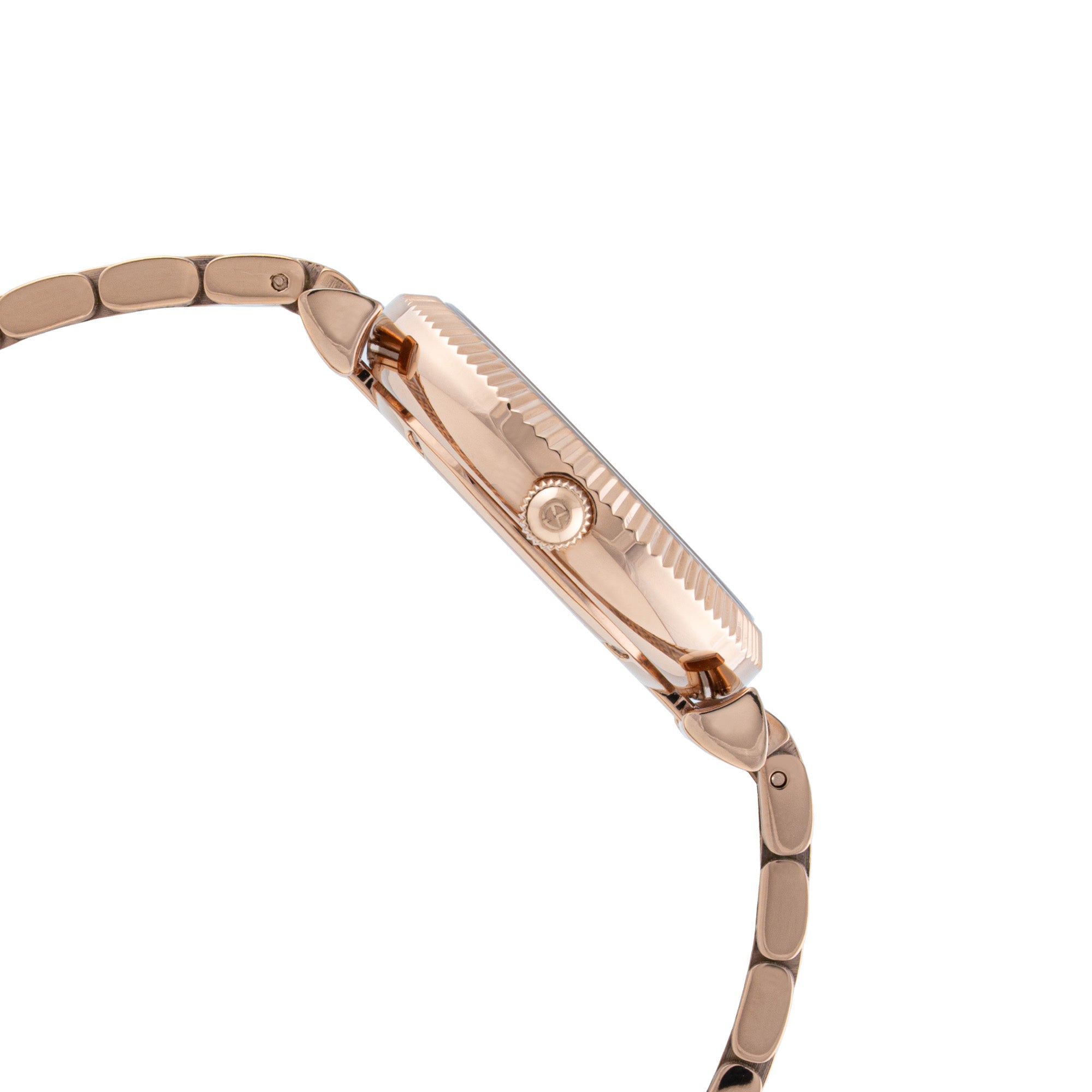 ELIZ ES8904L2RWR SS Case & Band 3-Hands Women's Watch