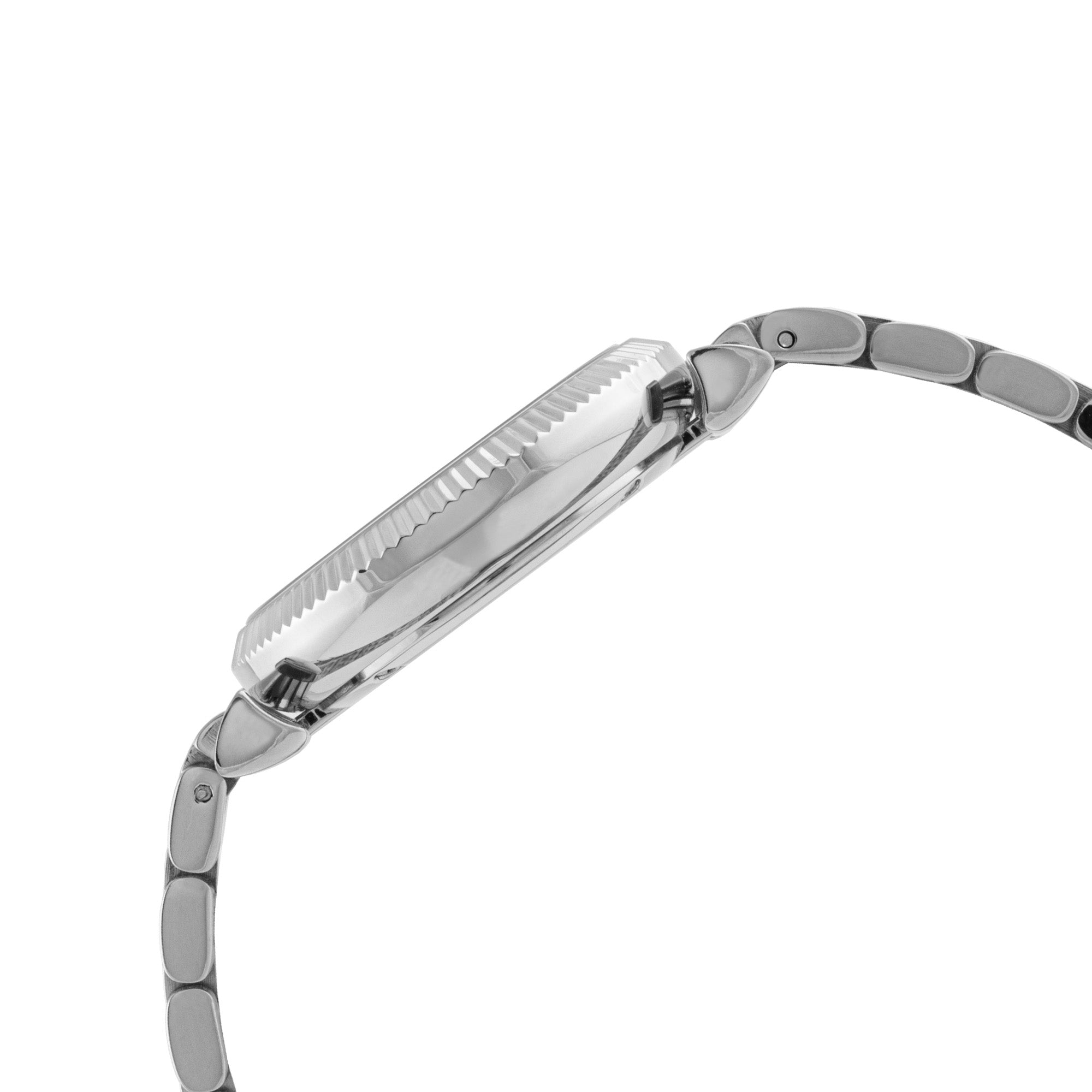 ELIZ ES8904L2SBS SS Case & Band 3-Hands Women's Watch