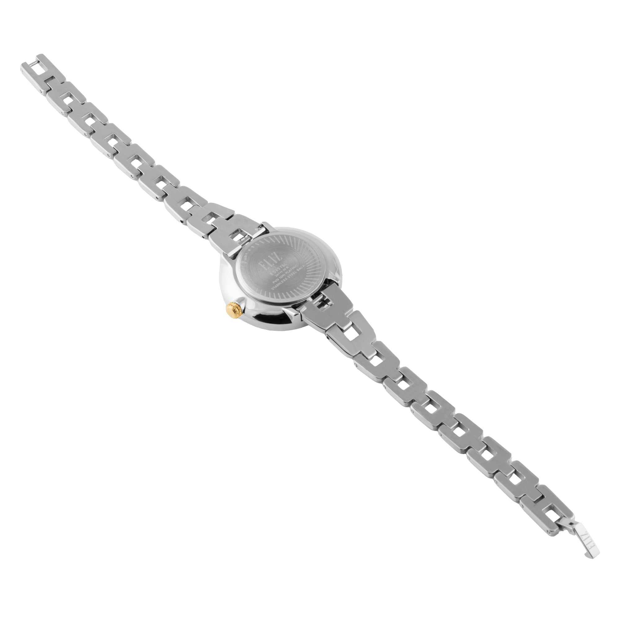 ELIZ ES8918L2TST Metal Case and Bracelet 3-Hands Women's Watch