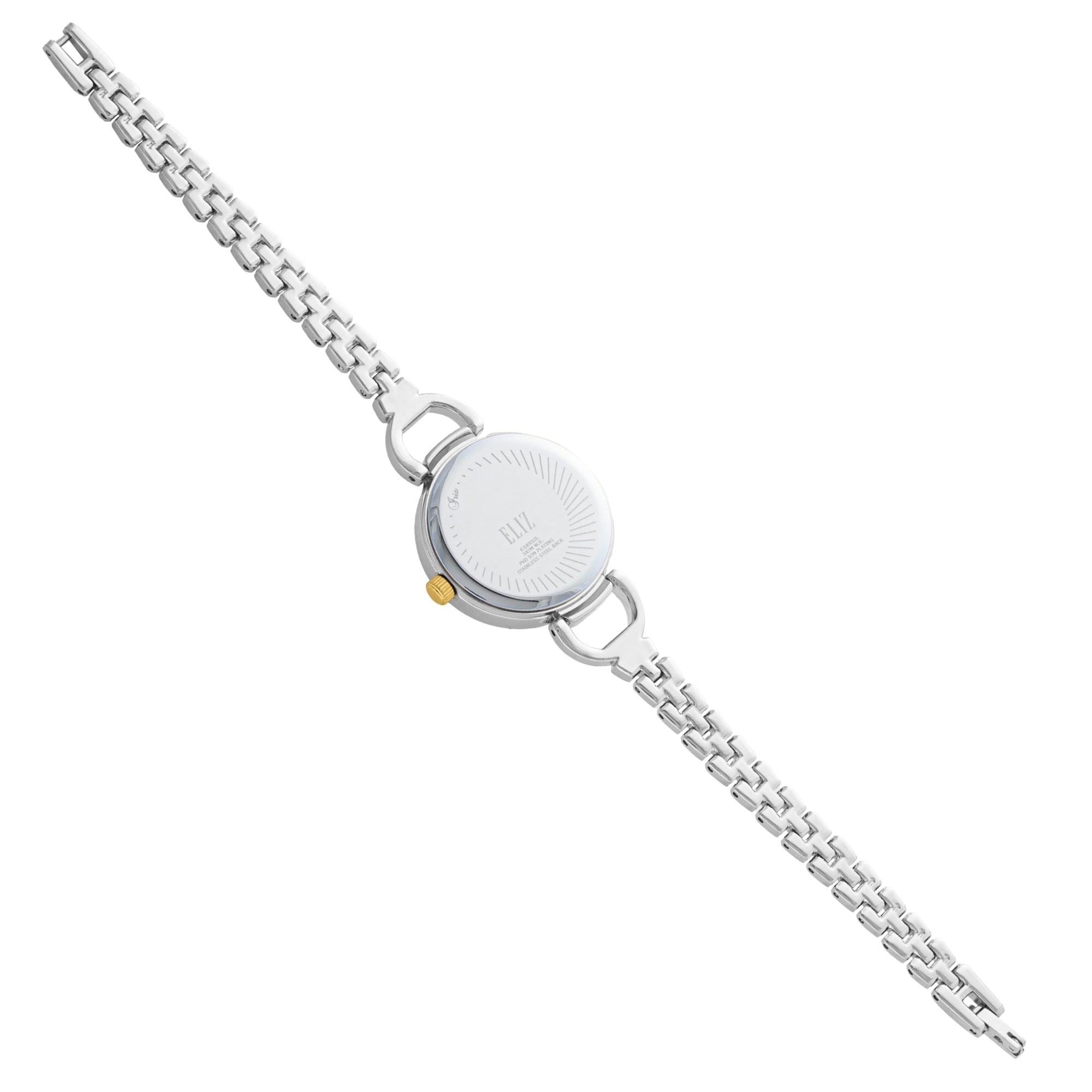 ELIZ ES8932L2TNT Metal Case and Bracelet 3-Hands Women's Watch