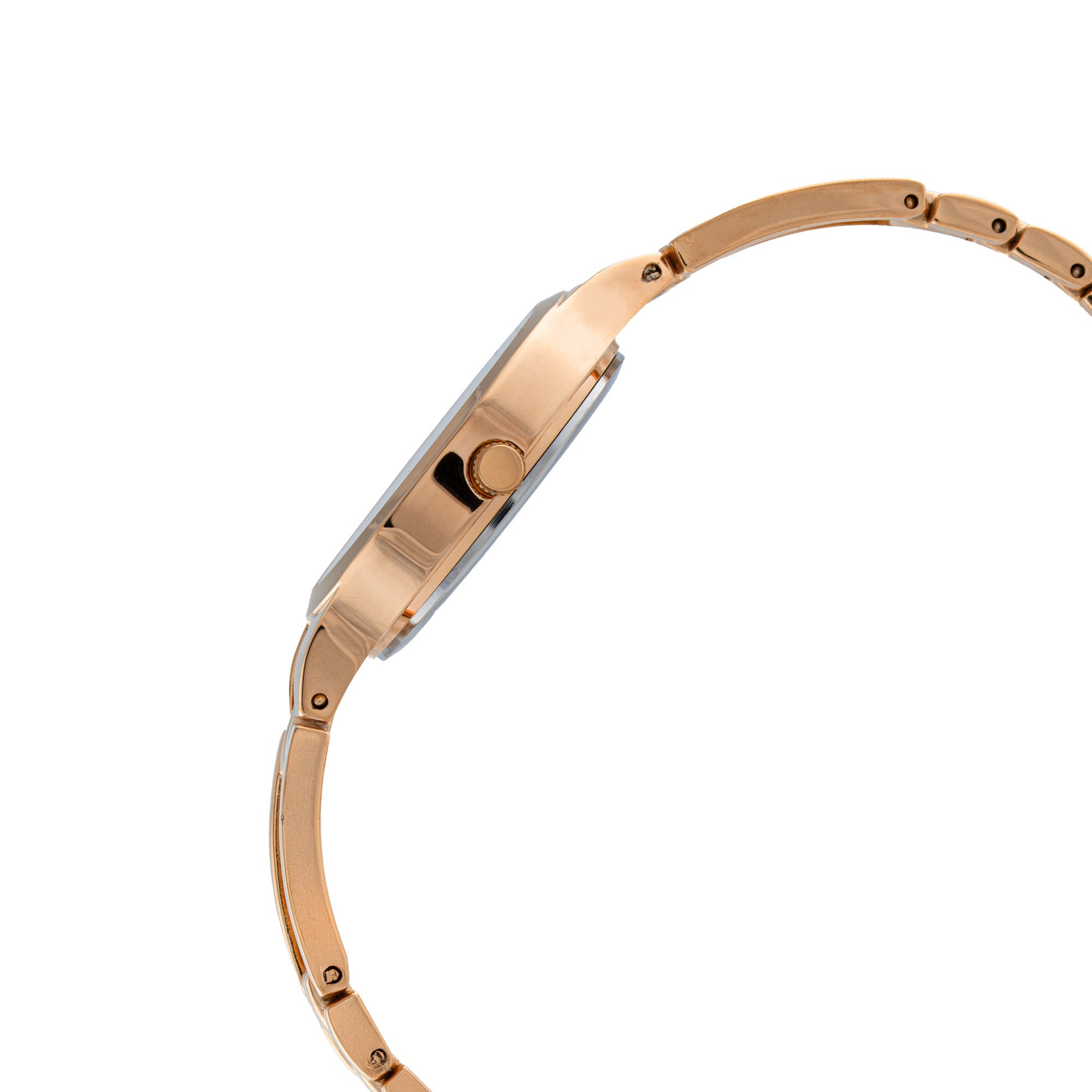 ELIZ ES8934L2RER Metal Case and Bracelet Three-hands Women's Watch