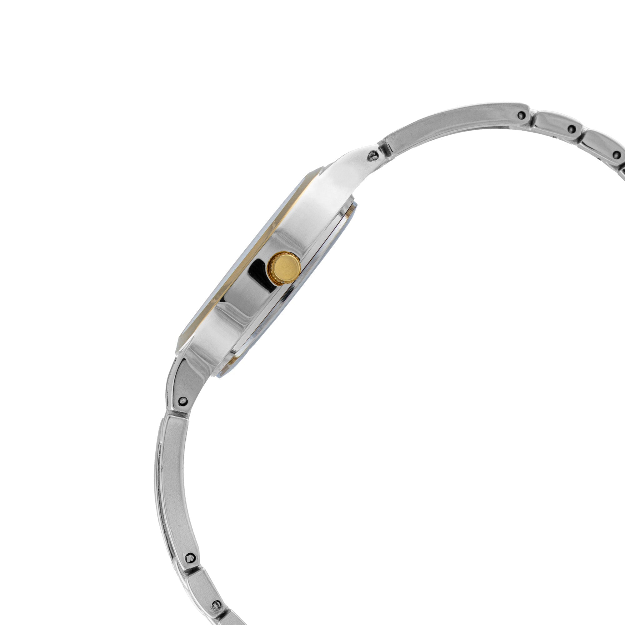 ELIZ  ES8934L2TST Metal Case and Bracelet Three-hands Women's Watch