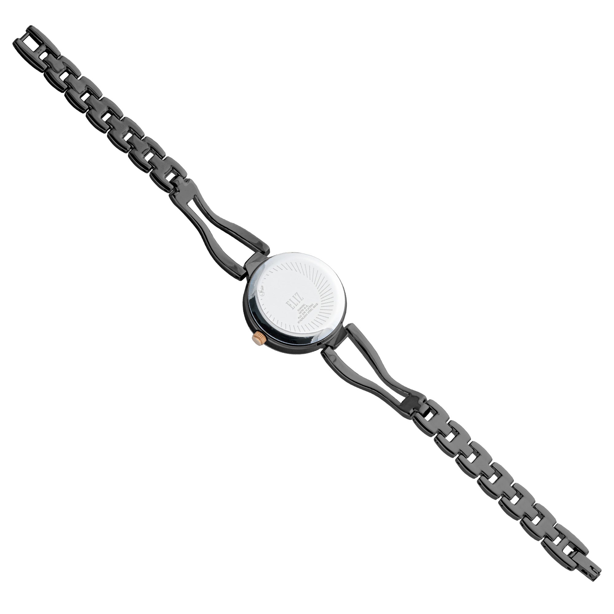 ELIZ ES8936L2AGA METAL CASE AND BRACELET THREE-HANDS WOMEN'S WATCH